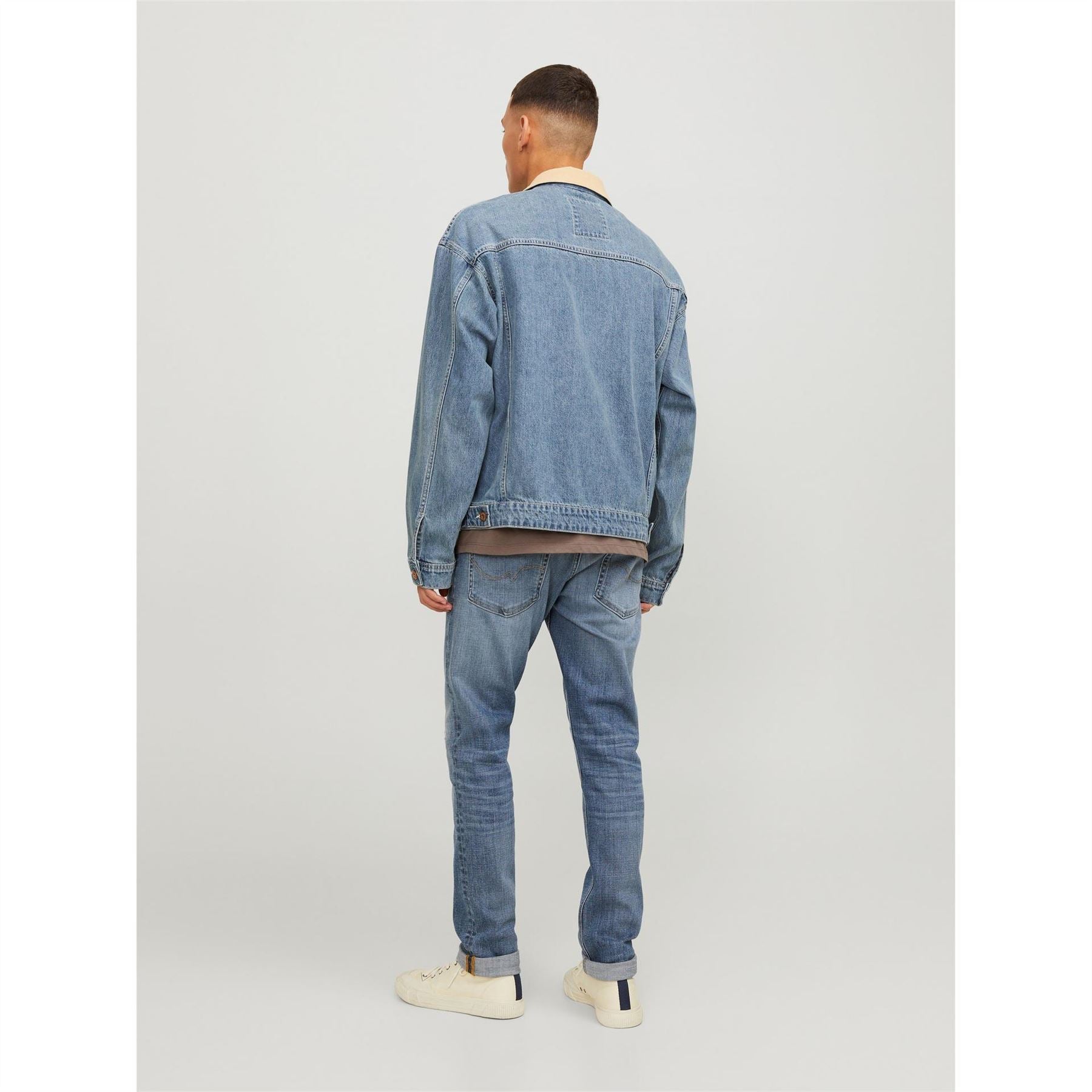 Jack and Jones Regular Fit Bengaline Pocket Jeans