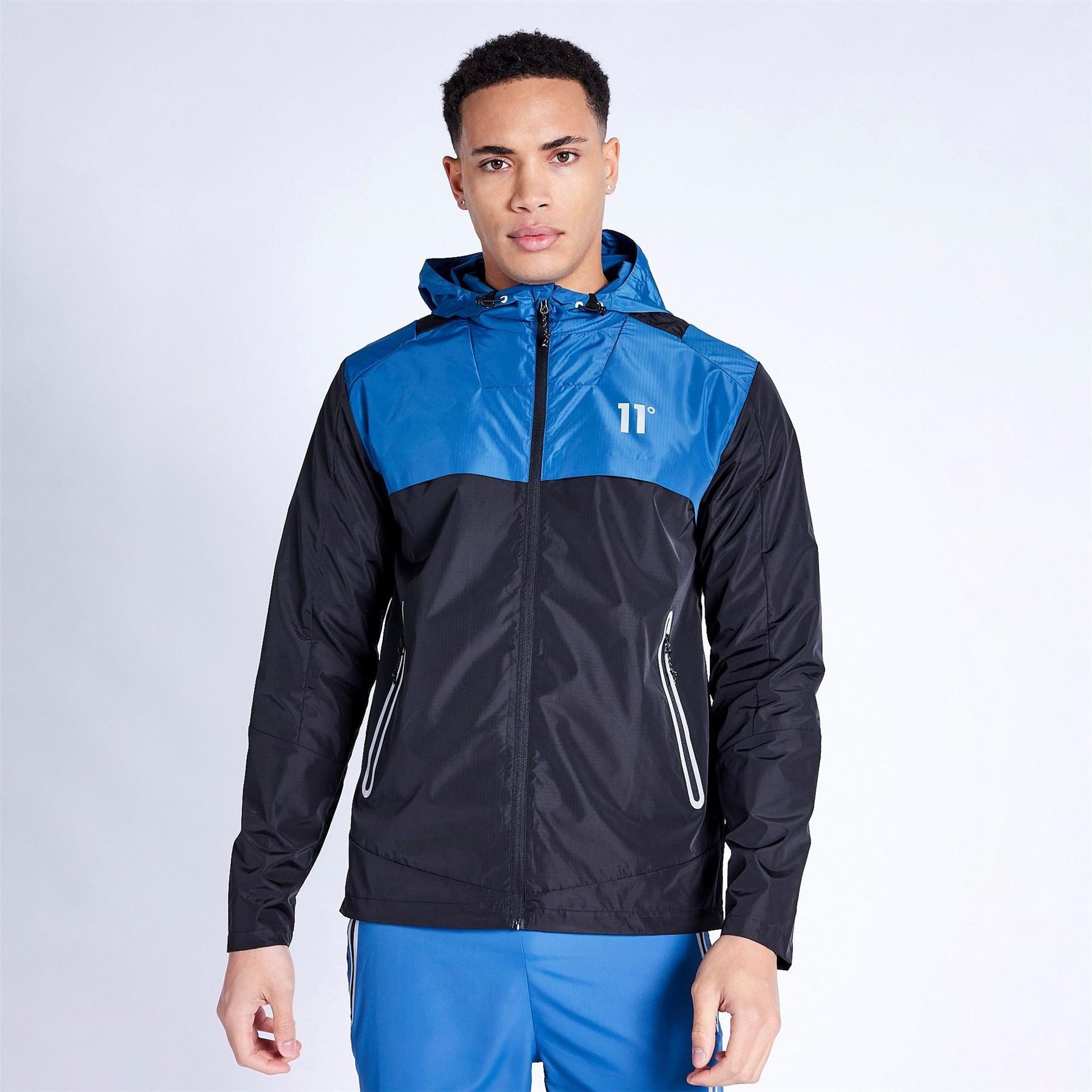 11 Degrees Lithium Water Resistant Long Sleeve Rain Anorak