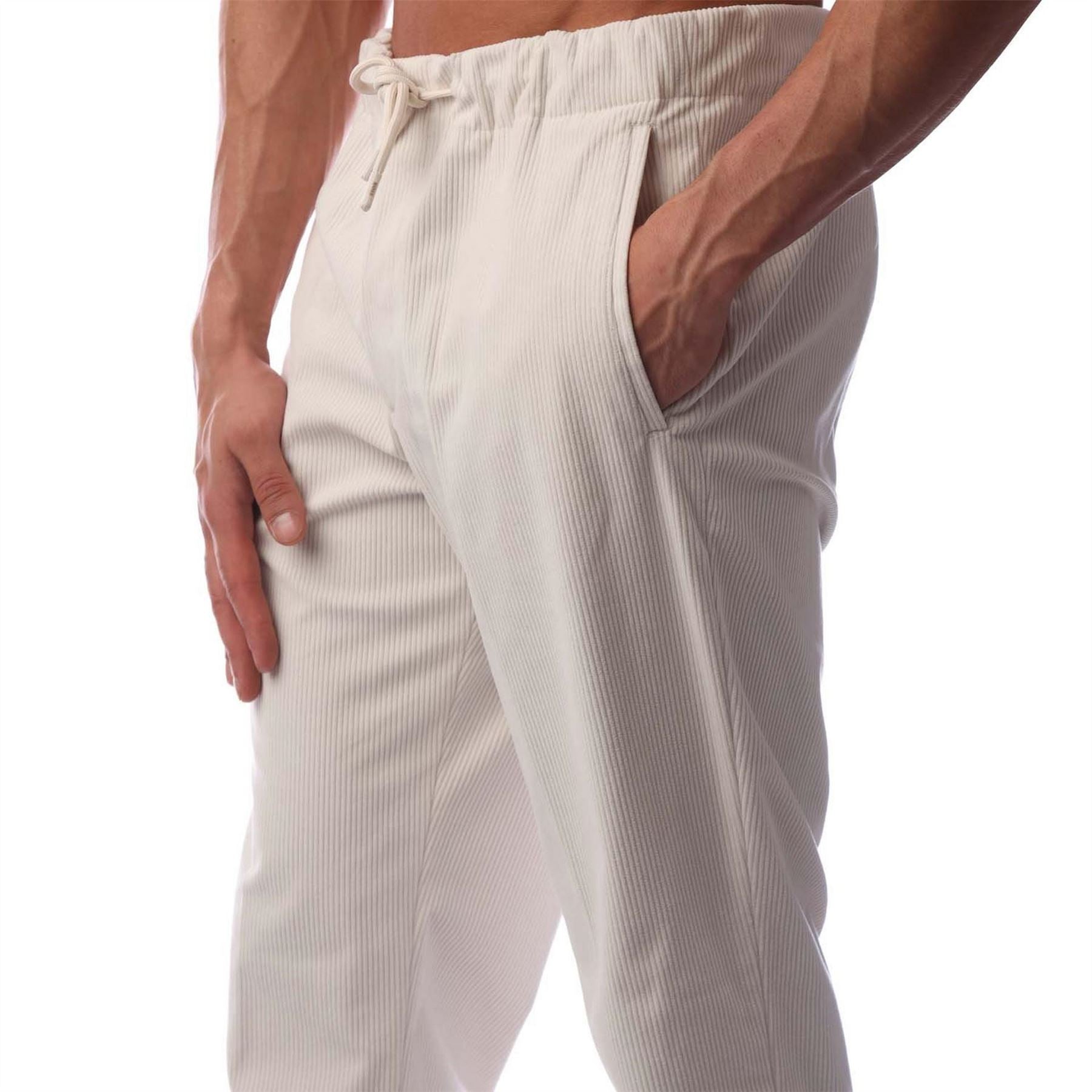 Boss Perin Stripe Patterned Straight Pants