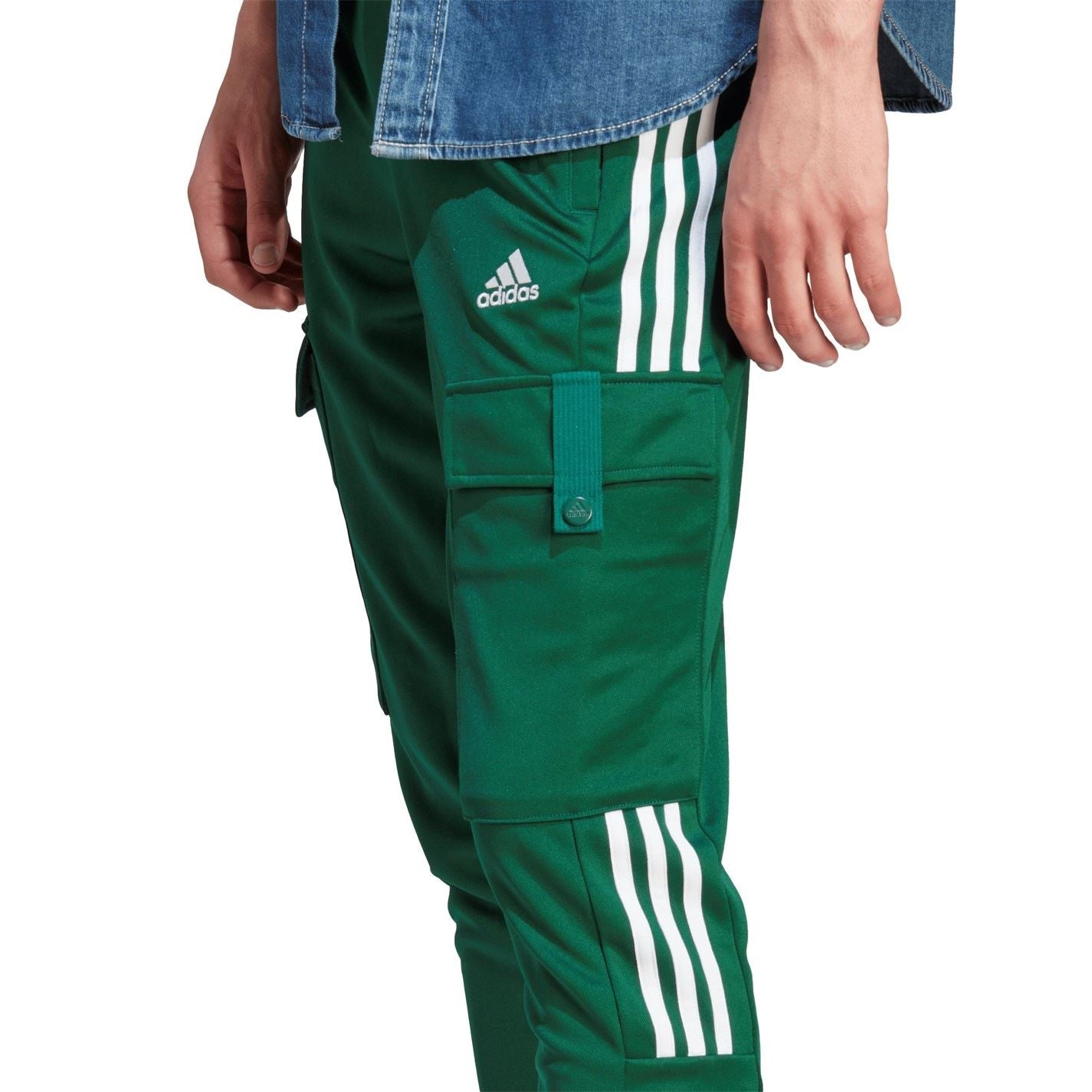 adidas Mens Trio Cargo Tracksuit Bottoms