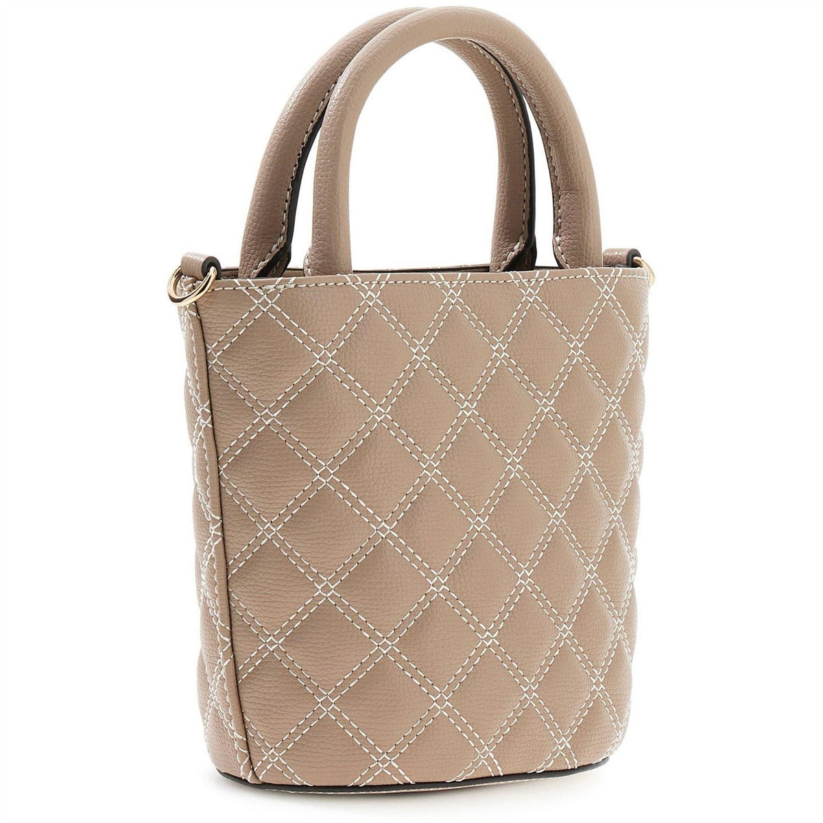 Guess Giullly Xstot Checkerboard Tote with Logo