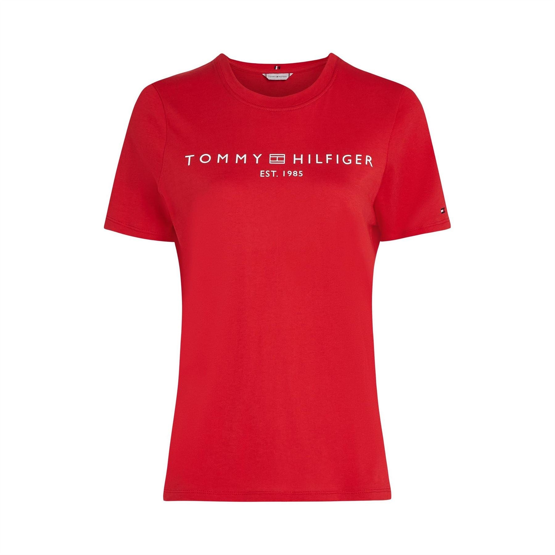 Tommy Hilfiger Regular Fit Crew Neck Short Sleeve T-Shirt