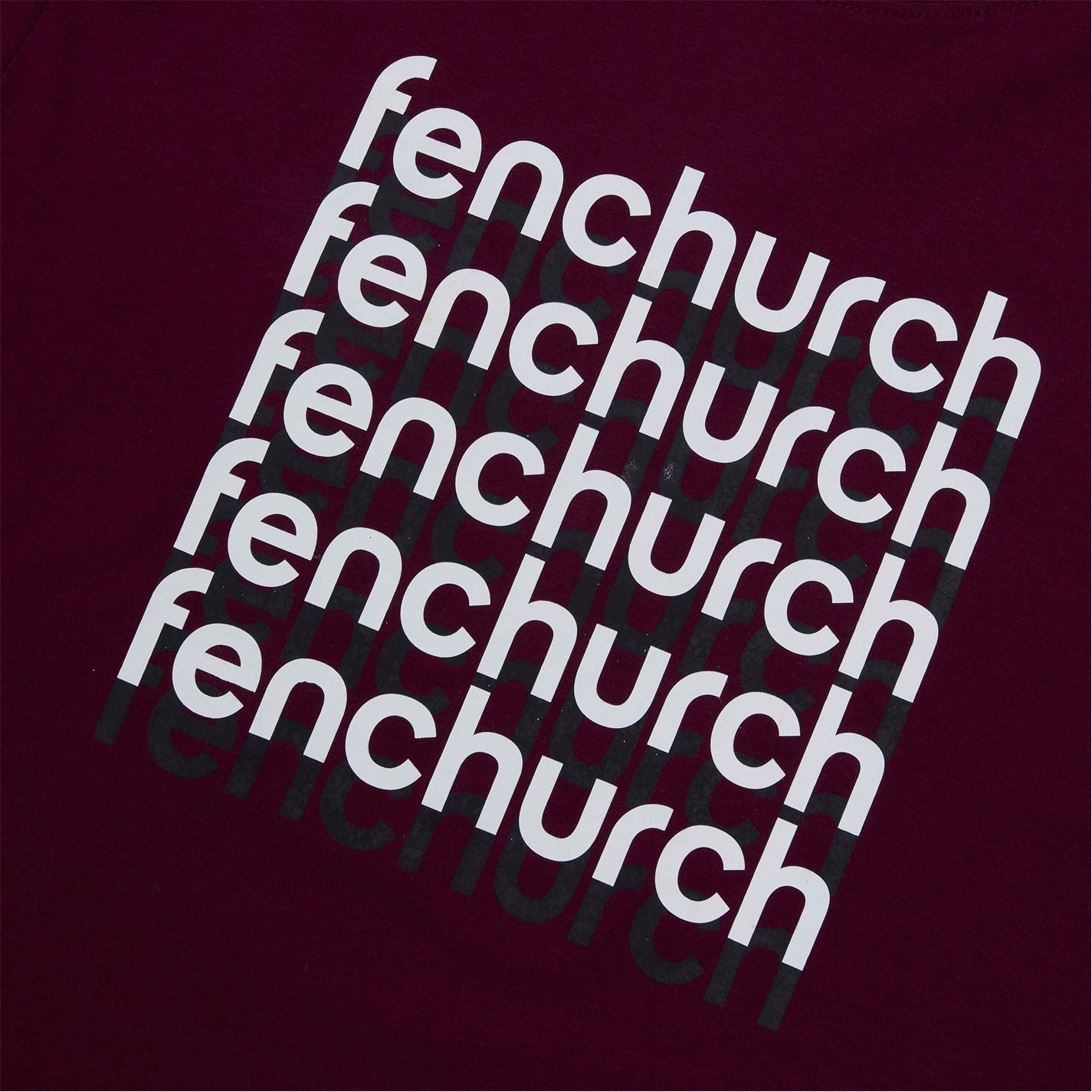 Fenchurch Aldgate Lettering Long Sleeve T-Shirt