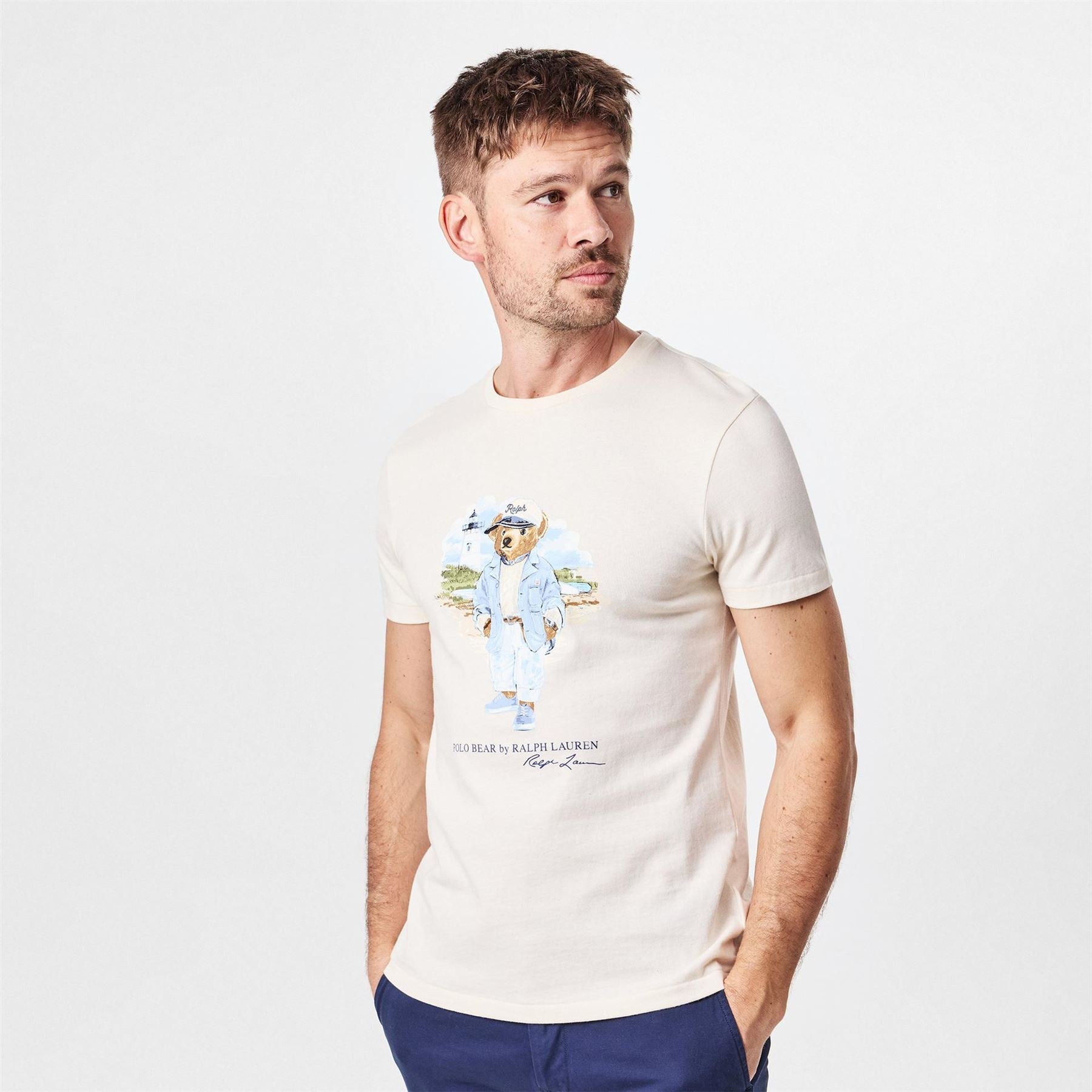 Polo Ralph Lauren Slim Fit Polo Bear Jersey T-Shirt
