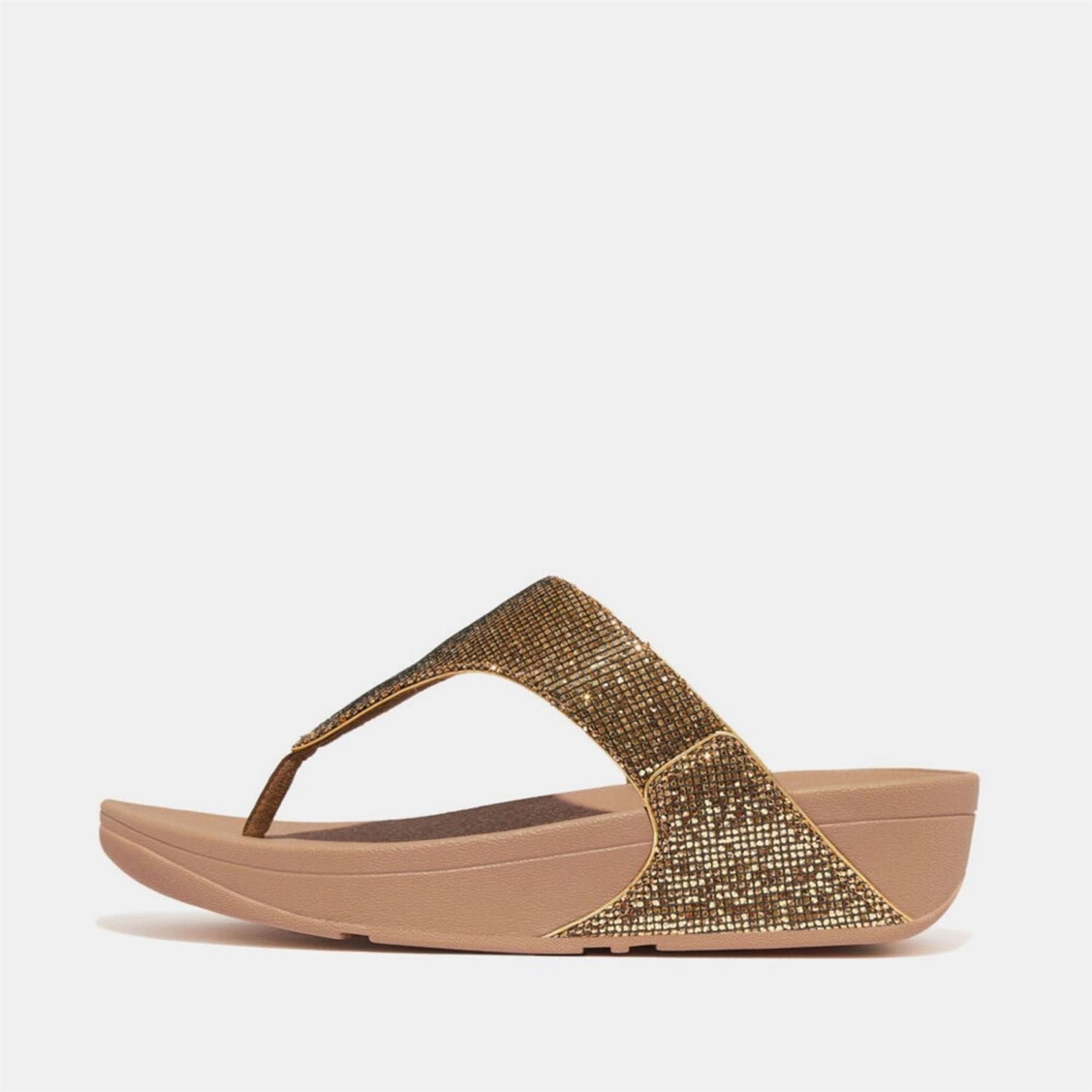 FitFlop Glitterball Toe Post Sandals