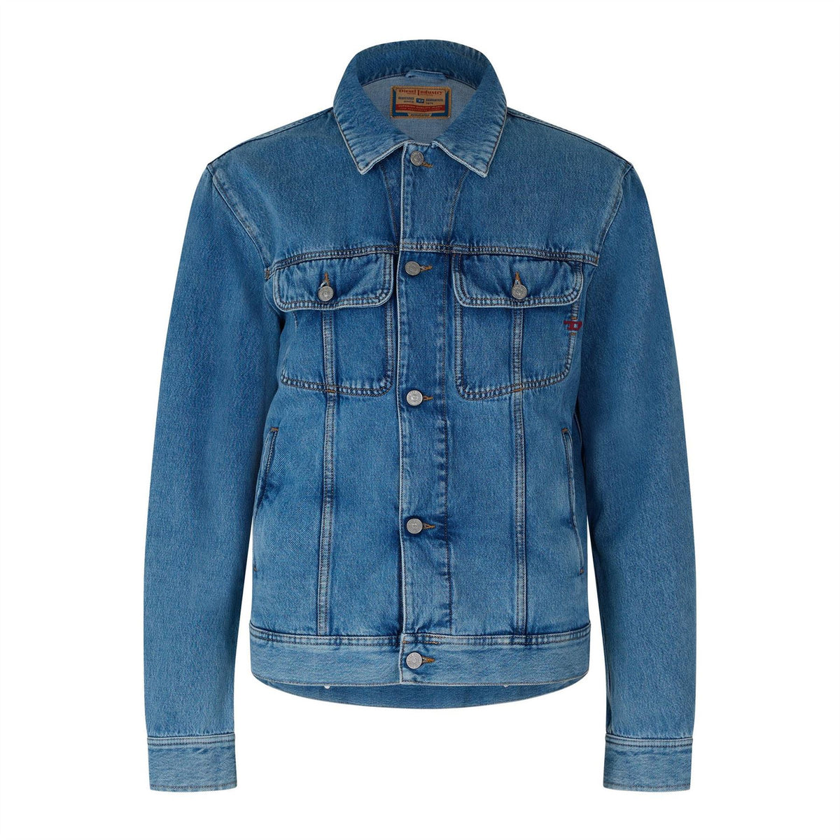 Diesel Mens D Barcy Denim Jacket