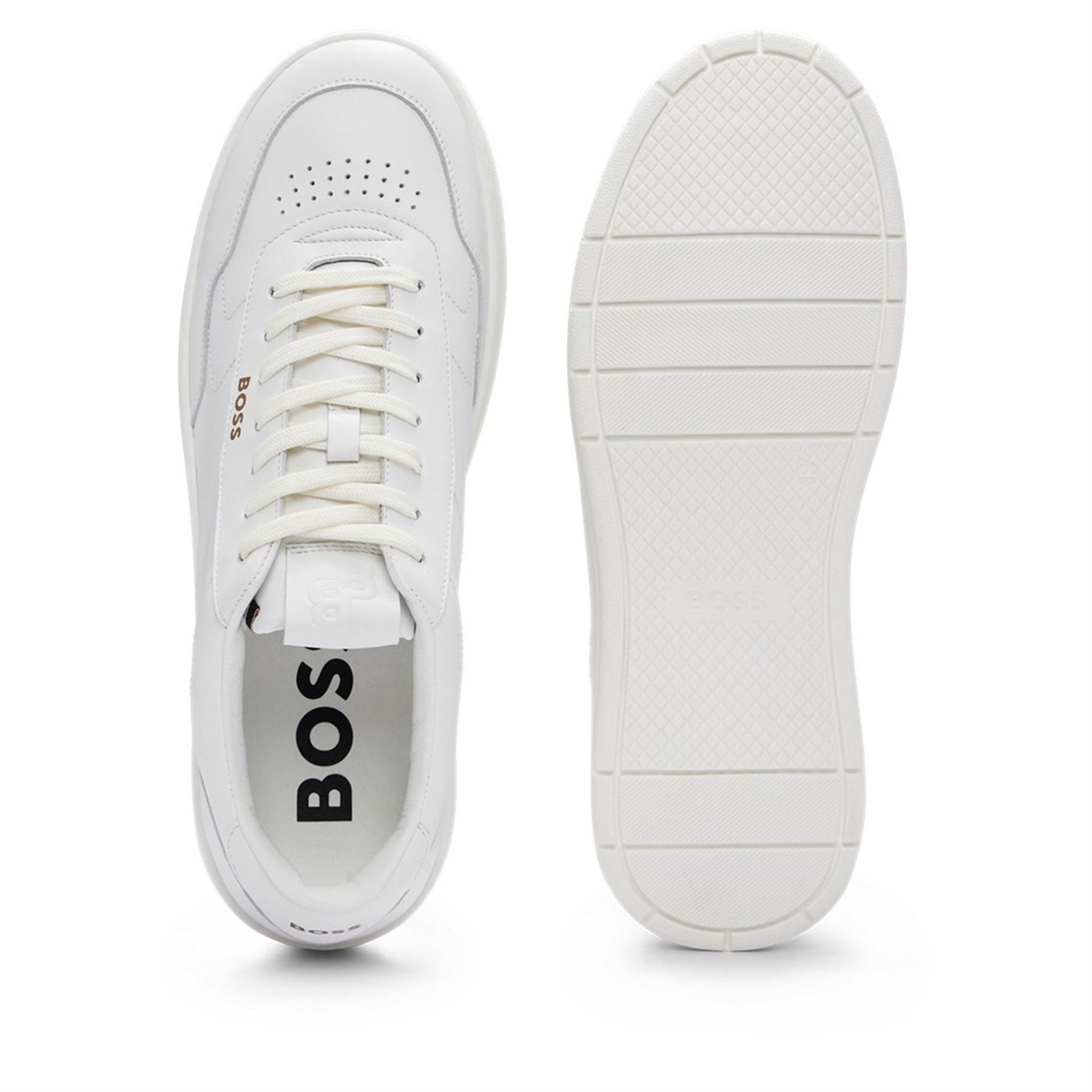 Boss Baltimore Tenn Trainers, Luxury Leather And Suede