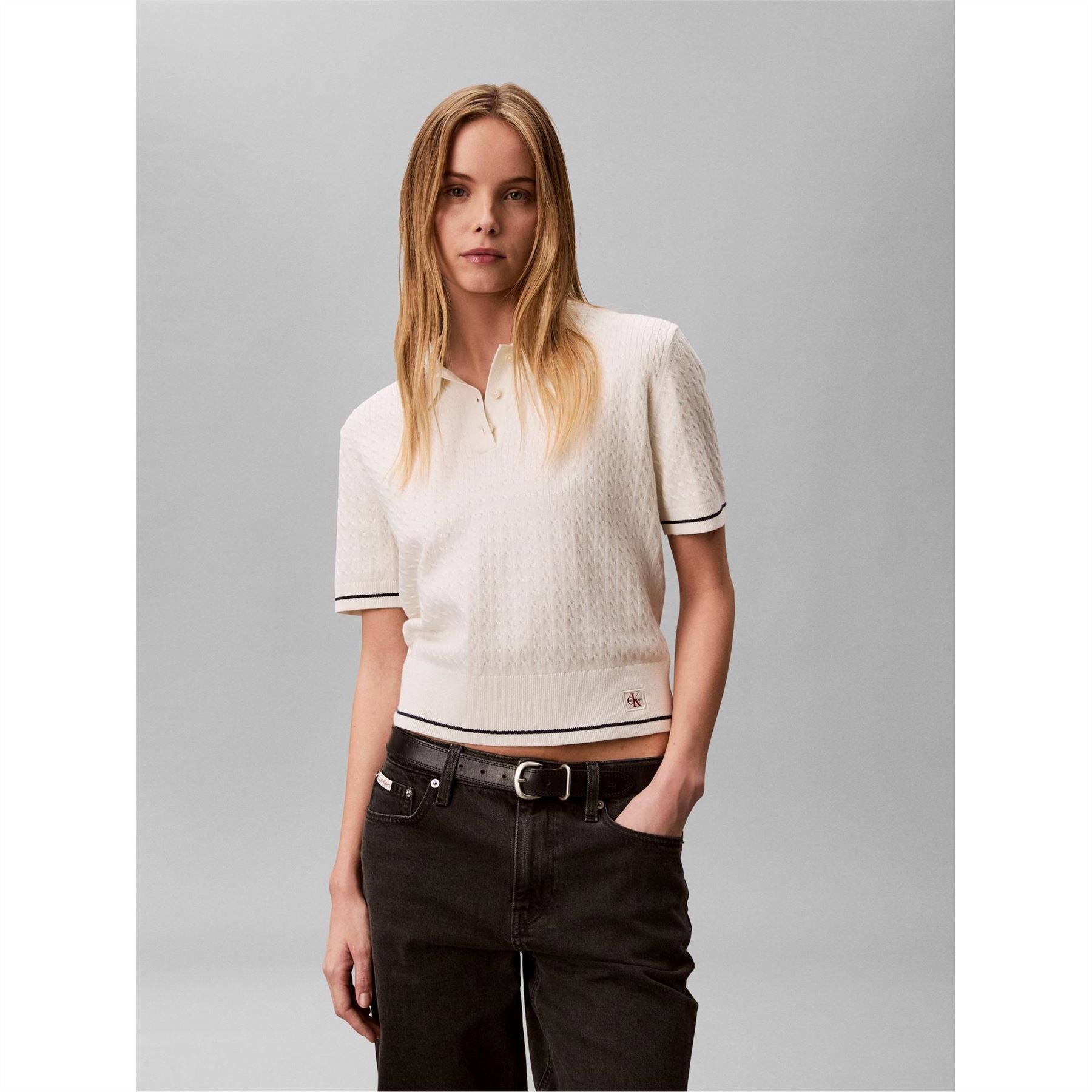 Calvin Klein Jeans Short Sleeve Polo Shirt
