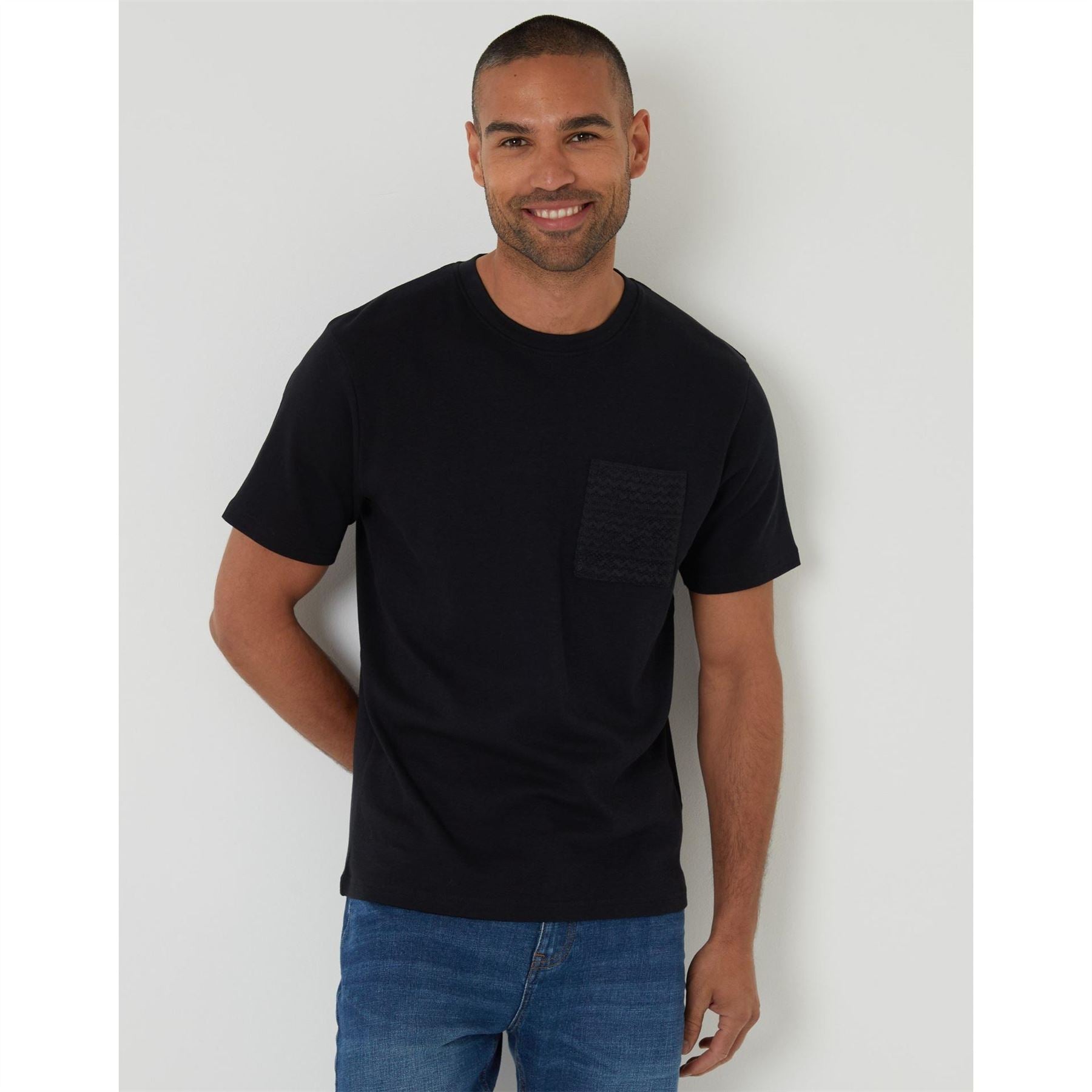 Threadbare Havana Regular Fit Crew Neck T-Shirt