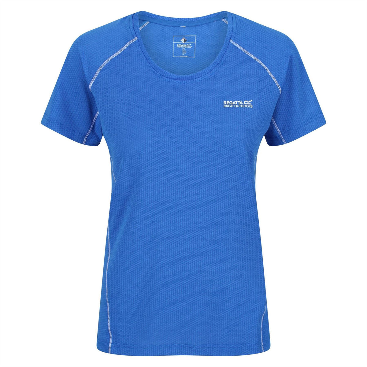 Regatta Stitched Detail Scoop Neck Raglan Sleeve Jersey T-Shirt