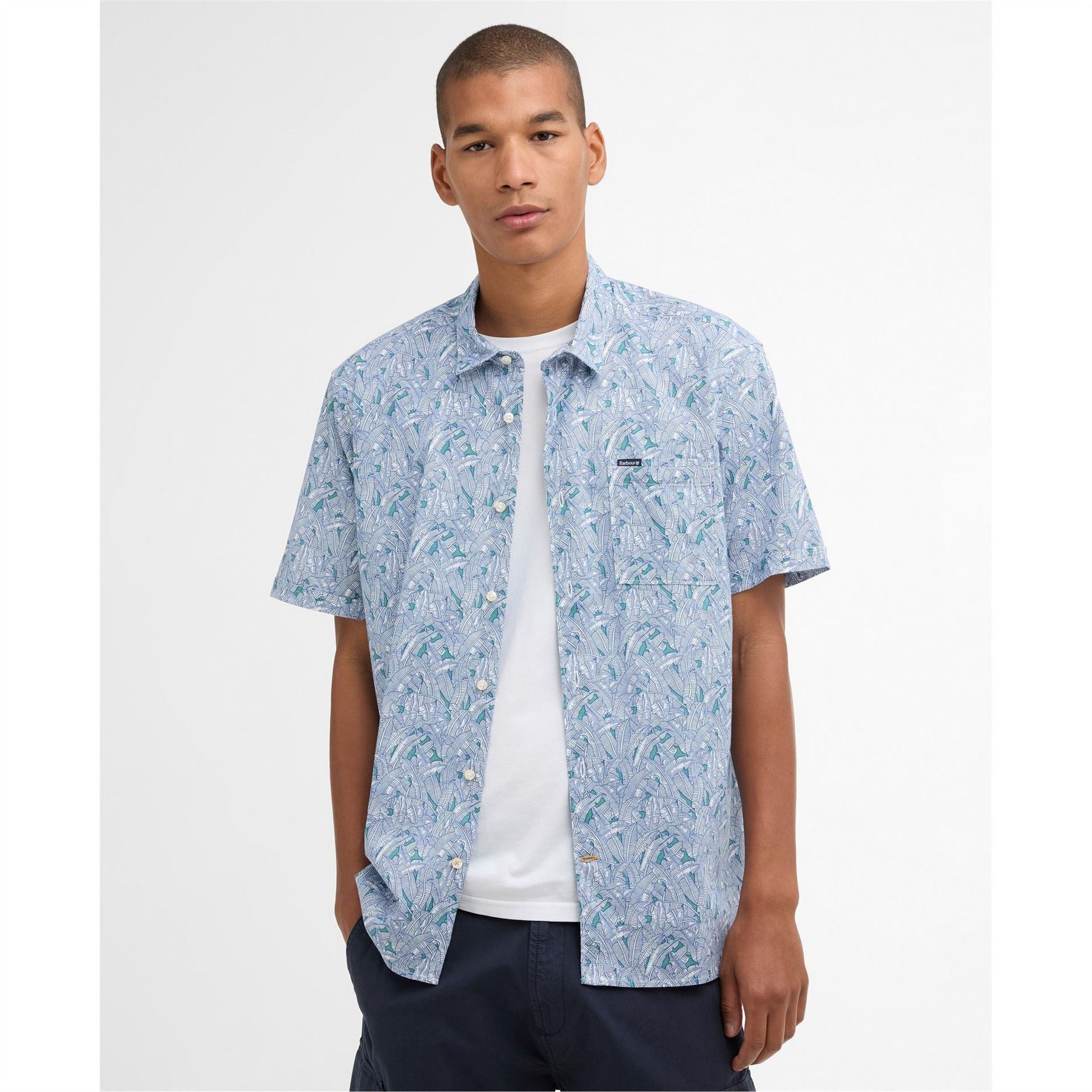 Barbour Patterned Short Sleeve Shirt