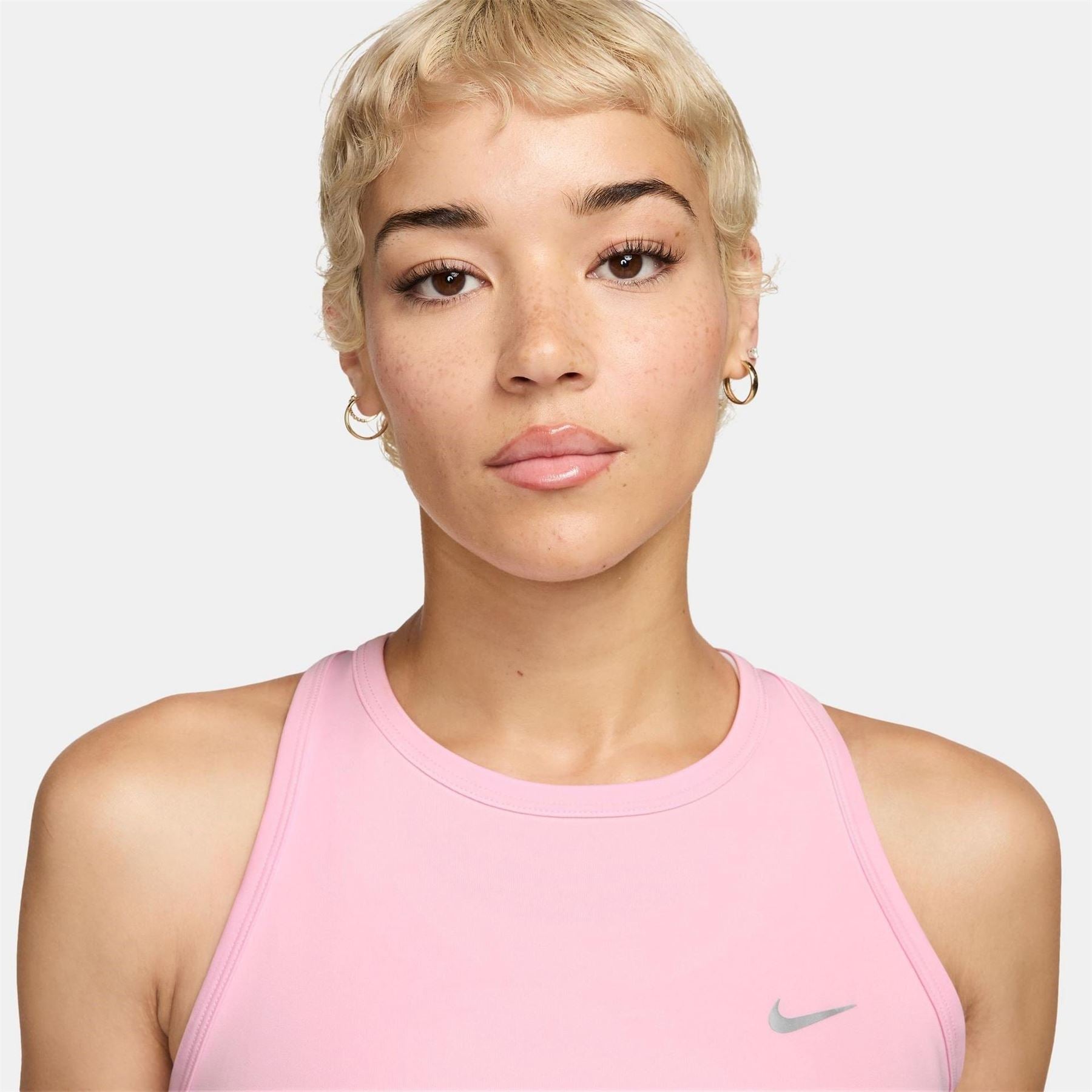 Nike Tempo Crew Neck Sleeveless Jersey Tank