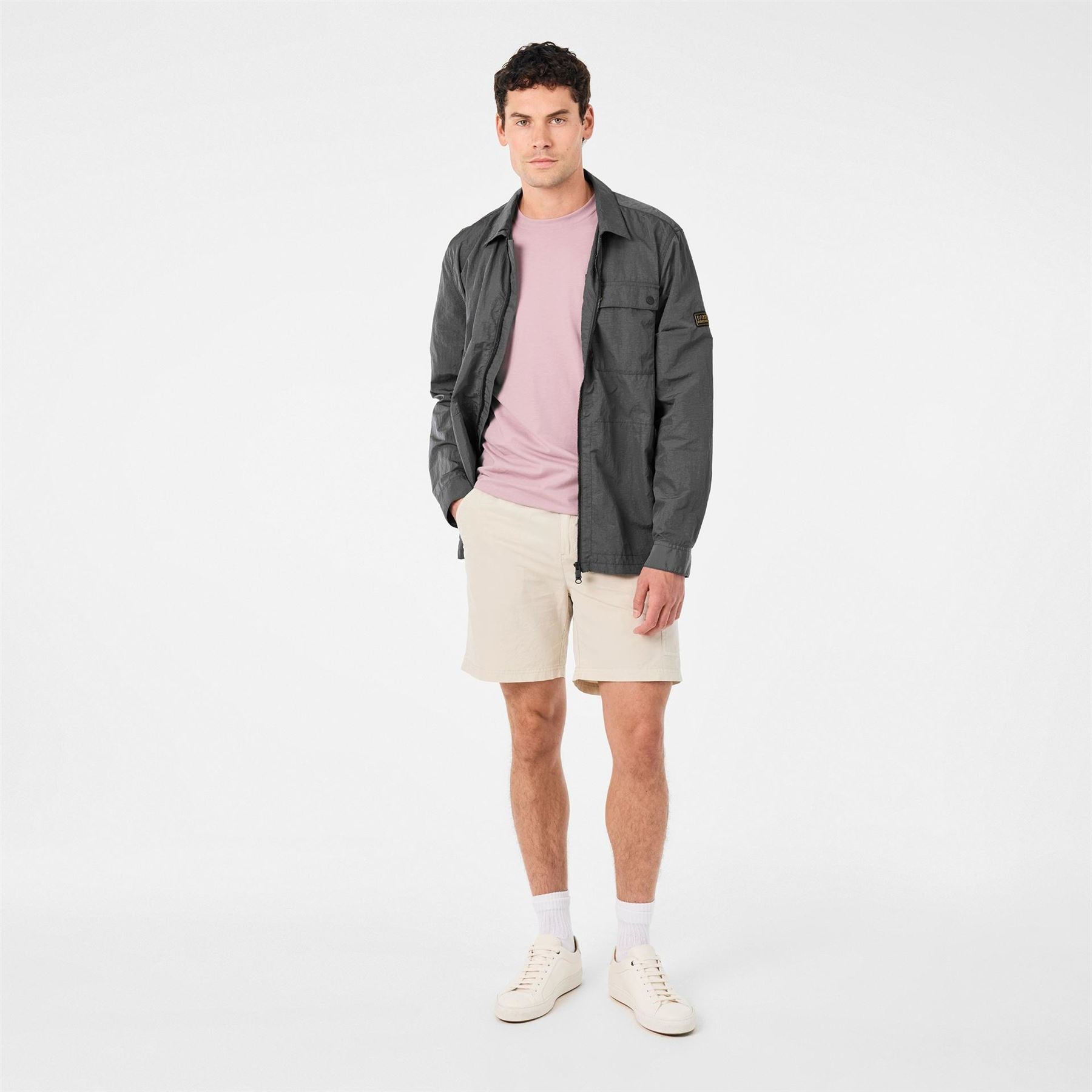 Barbour International Inline Zip Through Overshirt