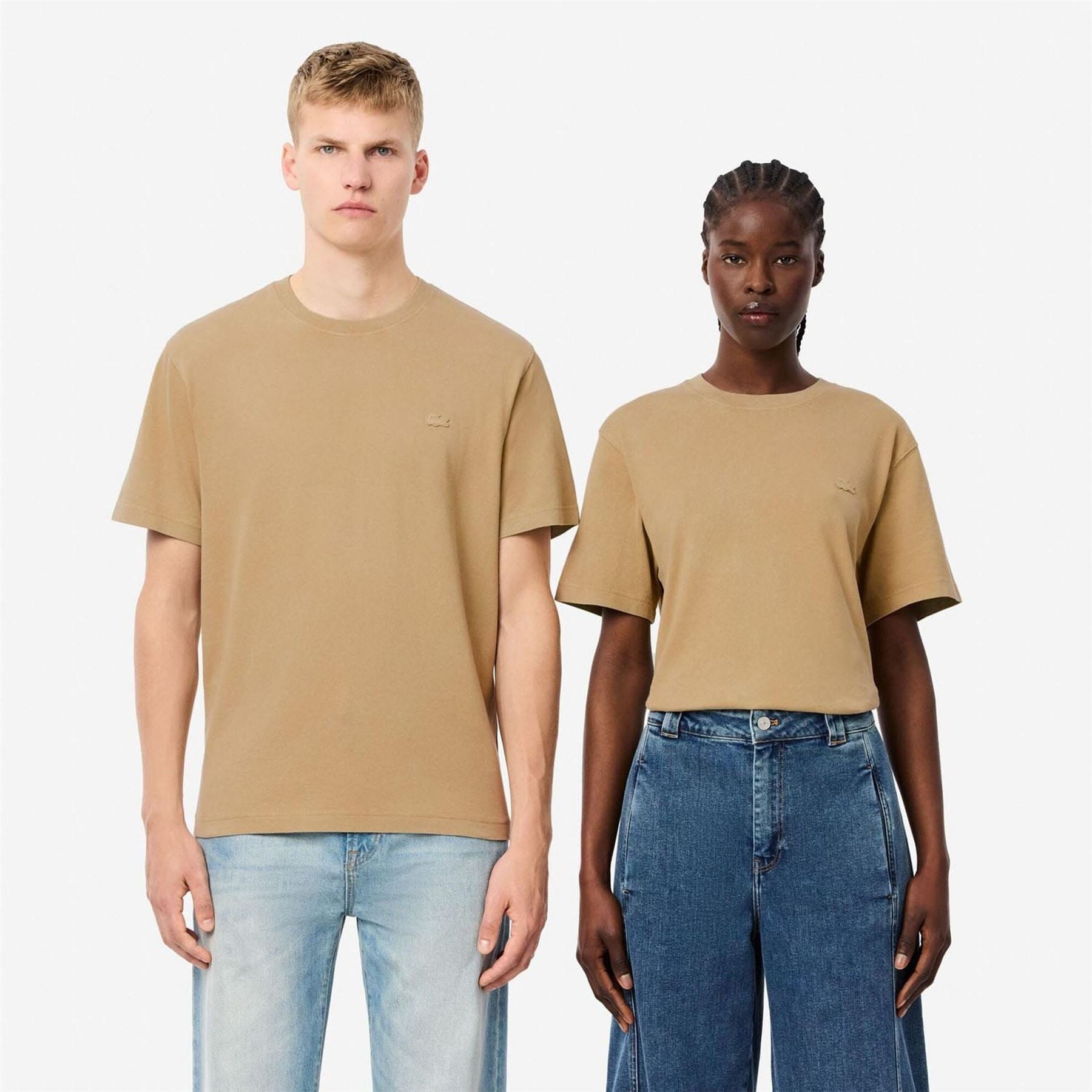 Lacoste Effect Heavy Cotton T-Shirt