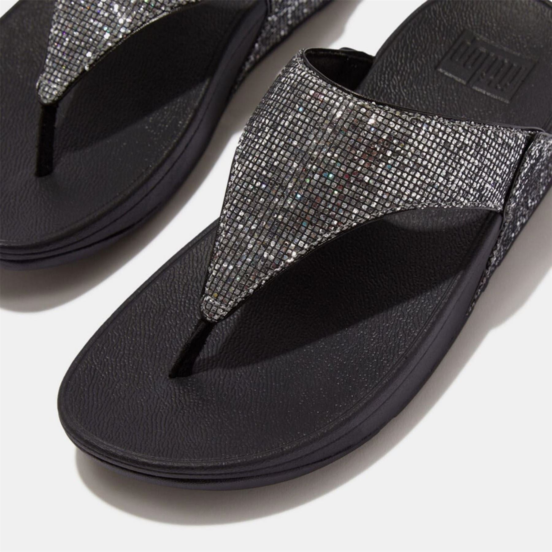 FitFlop Glitterball Toe Post Sandals