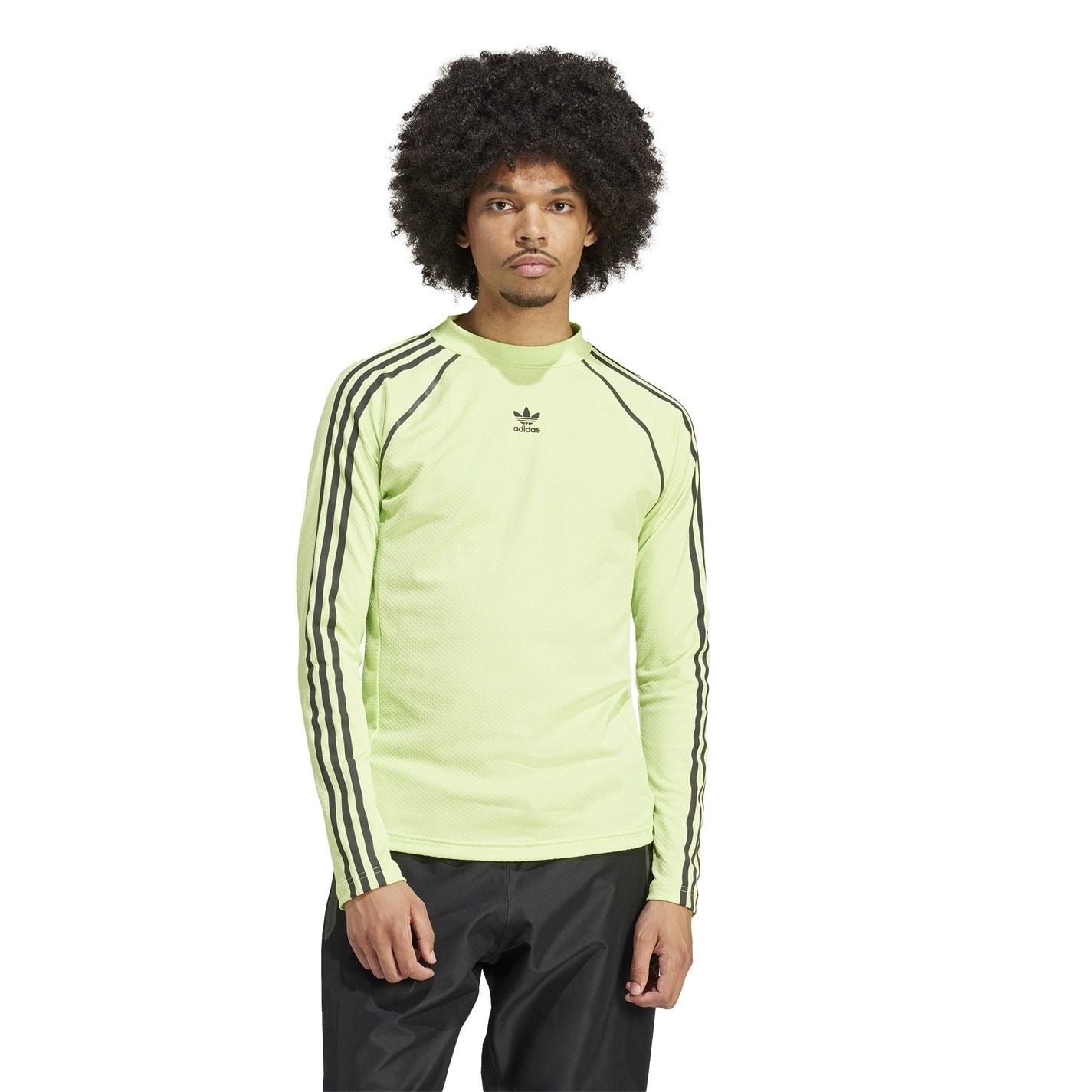 adidas Originals Compression Fit Raglan Sleeve Crew Neck T-Shirt