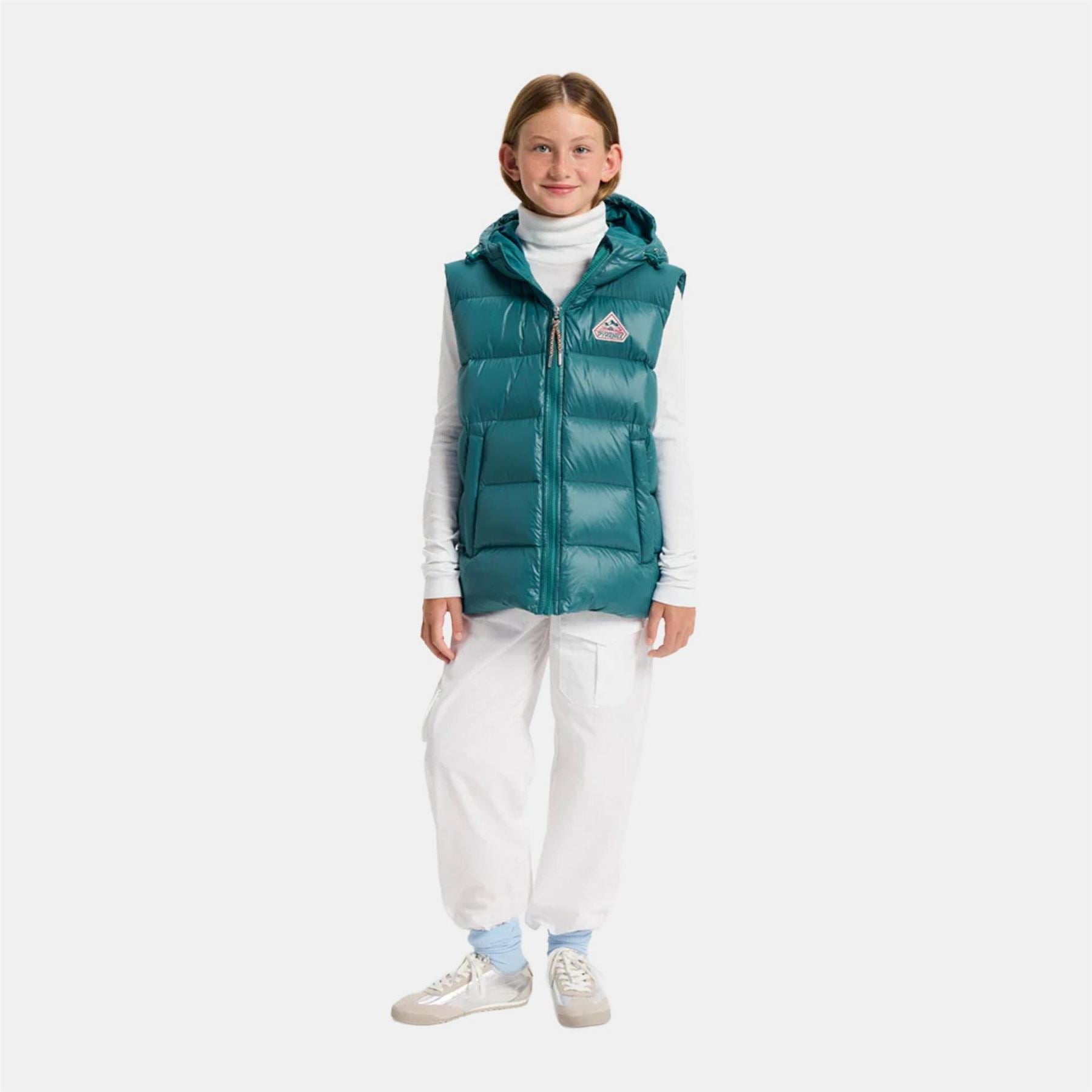 Pyrenex Kids Hooded Padded Sleeveless Gilet