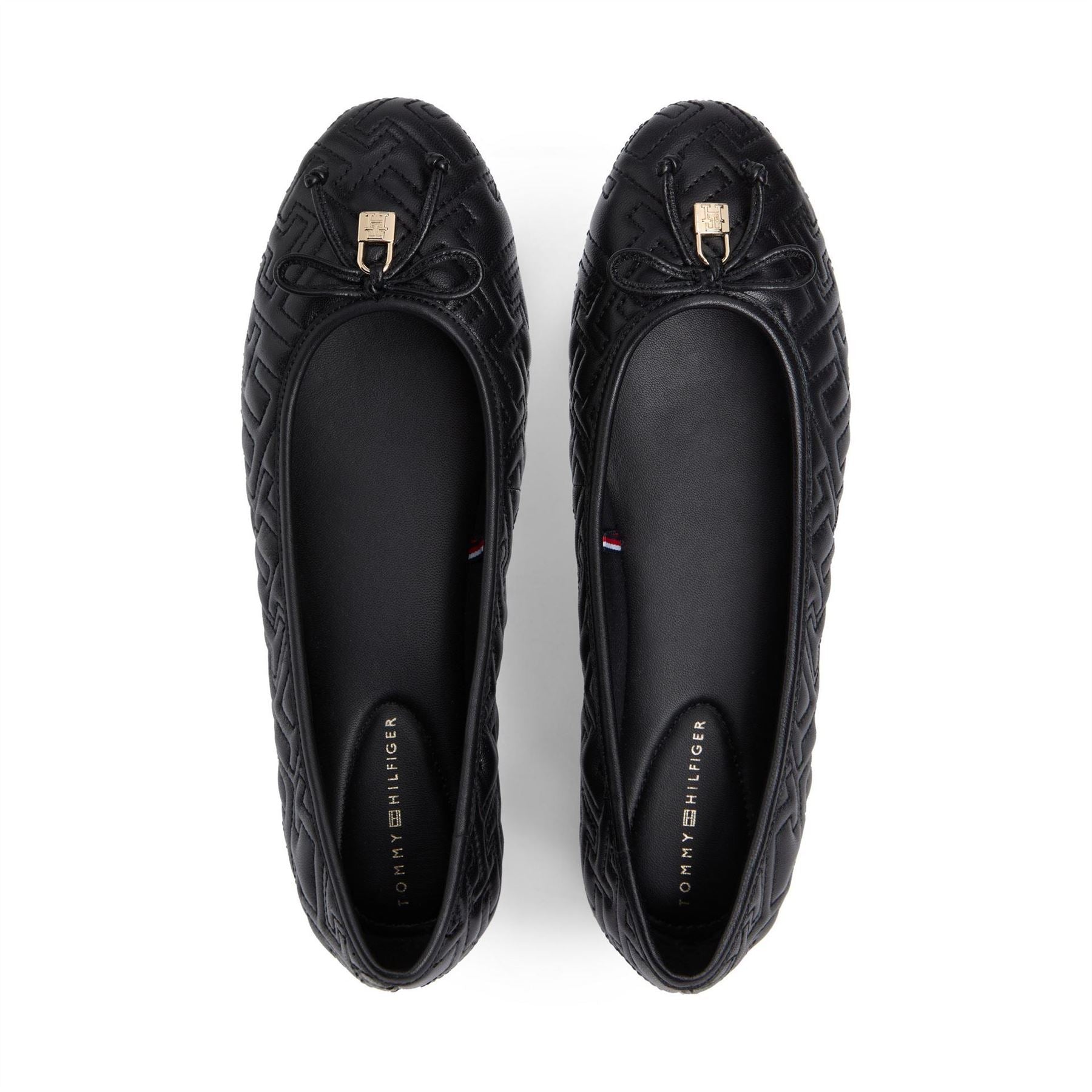 Tommy Hilfiger Quilt Ballerina Ballet Pumps