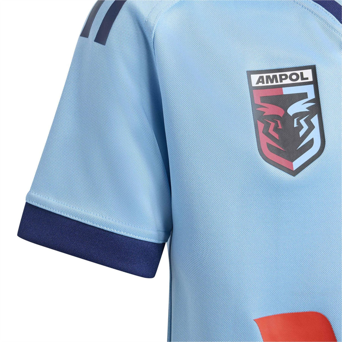 adidas Nsw Home 2025 26 Short Sleeve Henley Collar Football Shirt