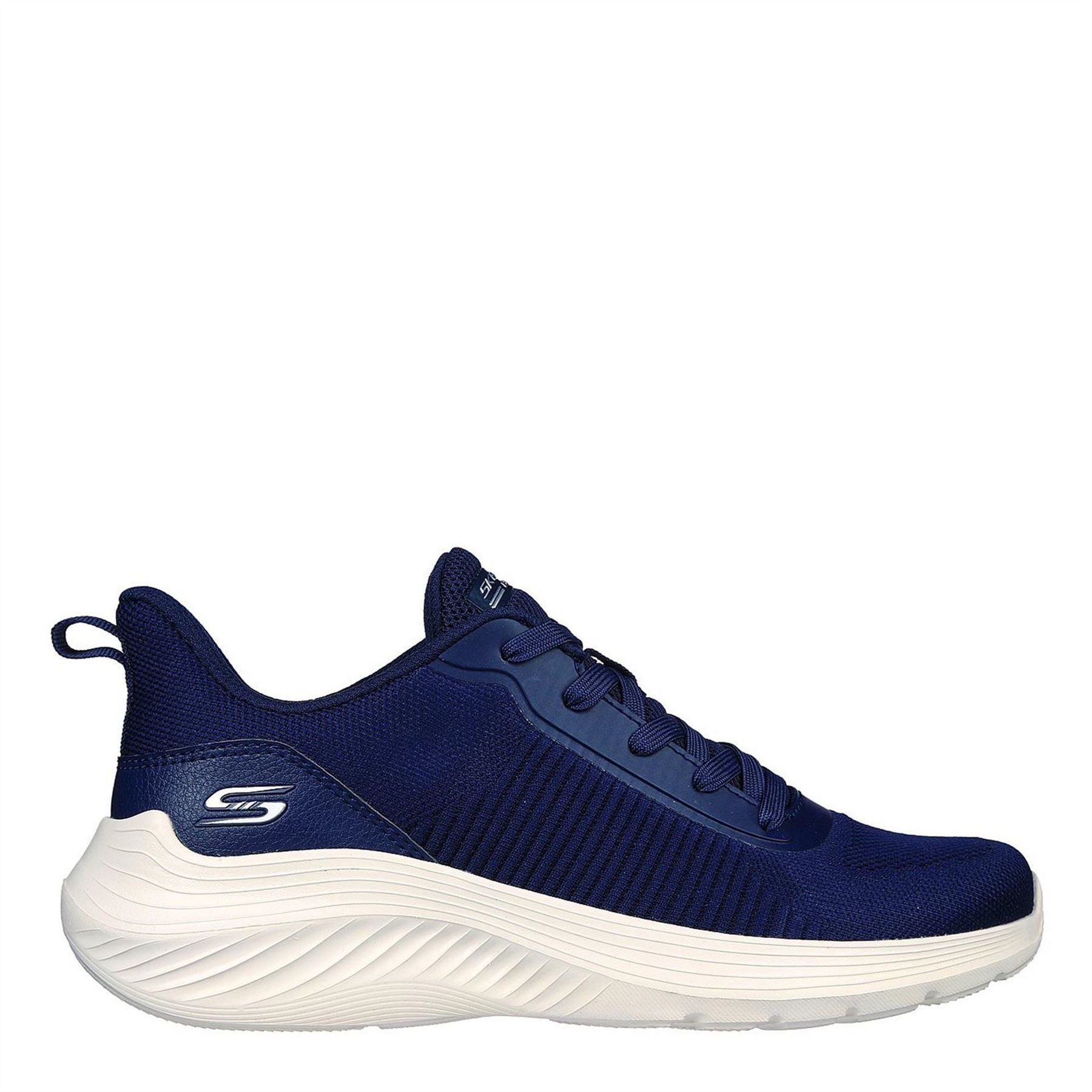 Skechers Womens Bobs Squad Waves Low Top Trainers