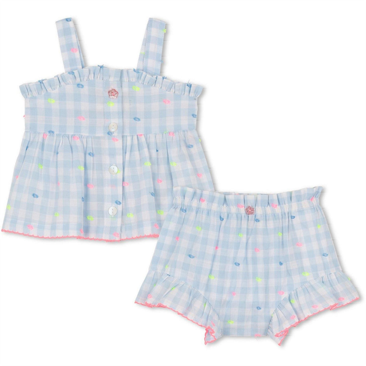 Billieblush Gingham Set In62