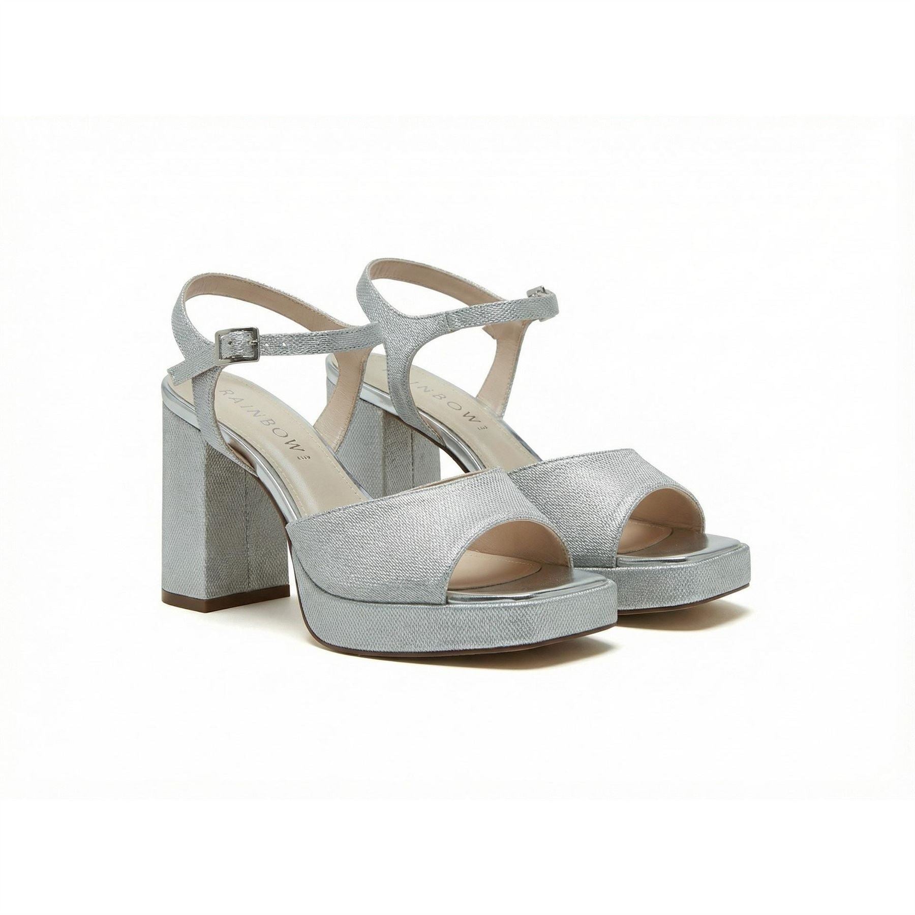 Rainbow Platform Heels