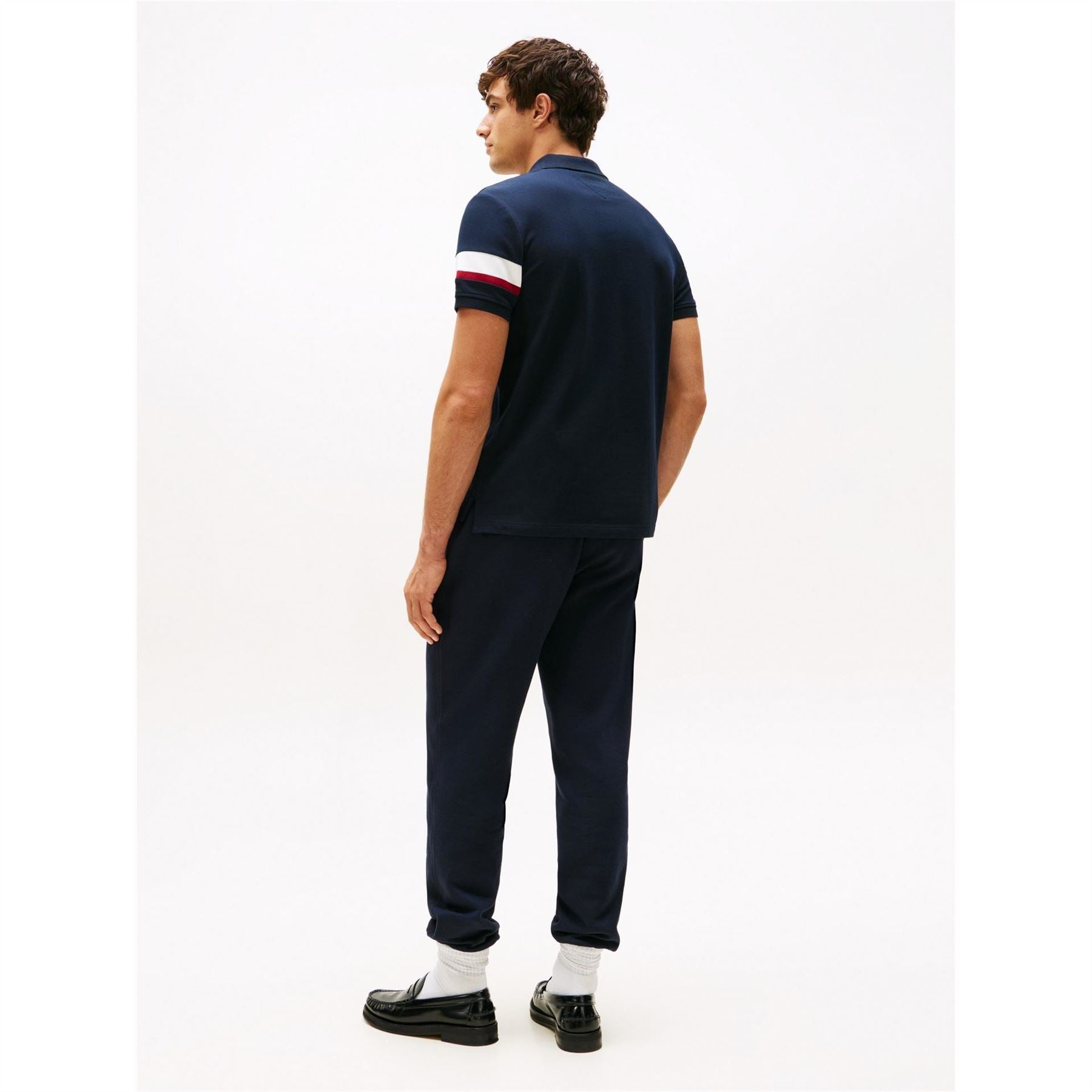 Tommy Hilfiger Collared Neck Short Sleeve Polo Shirt