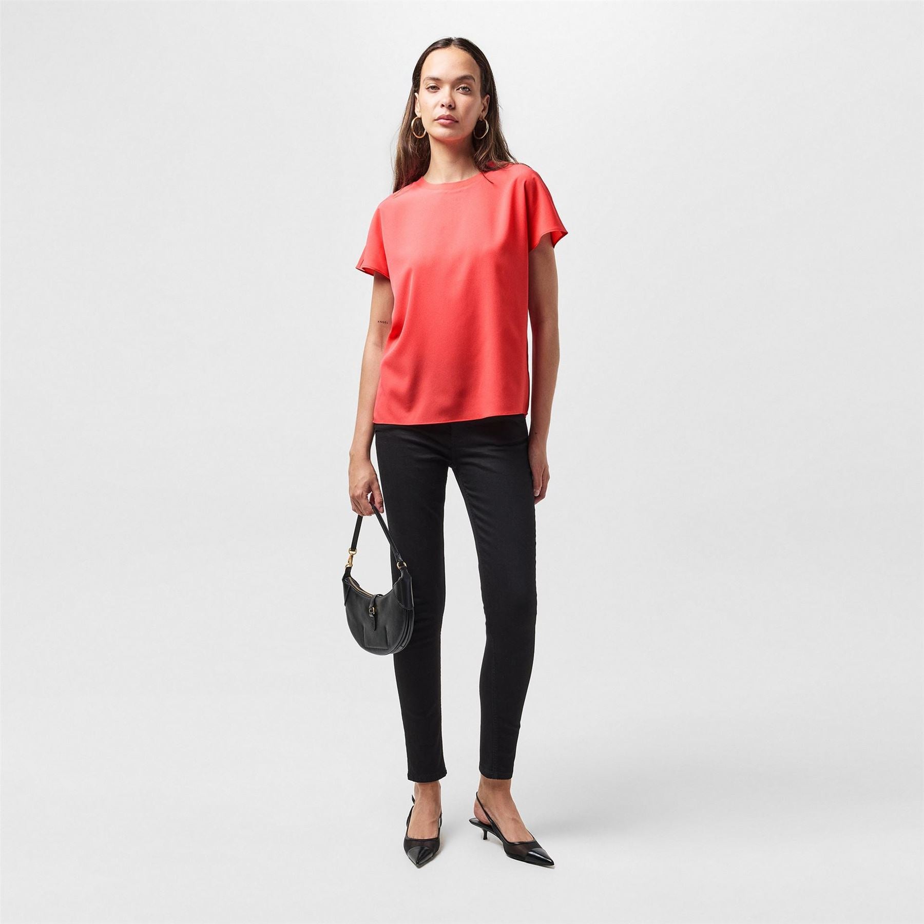 French Connection Regular Fit Crew Neck Short Sleeve T-Shirt
