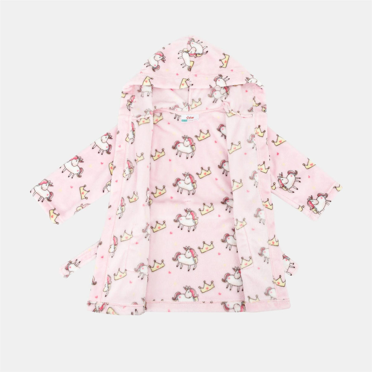 Star Infant Robe Girls