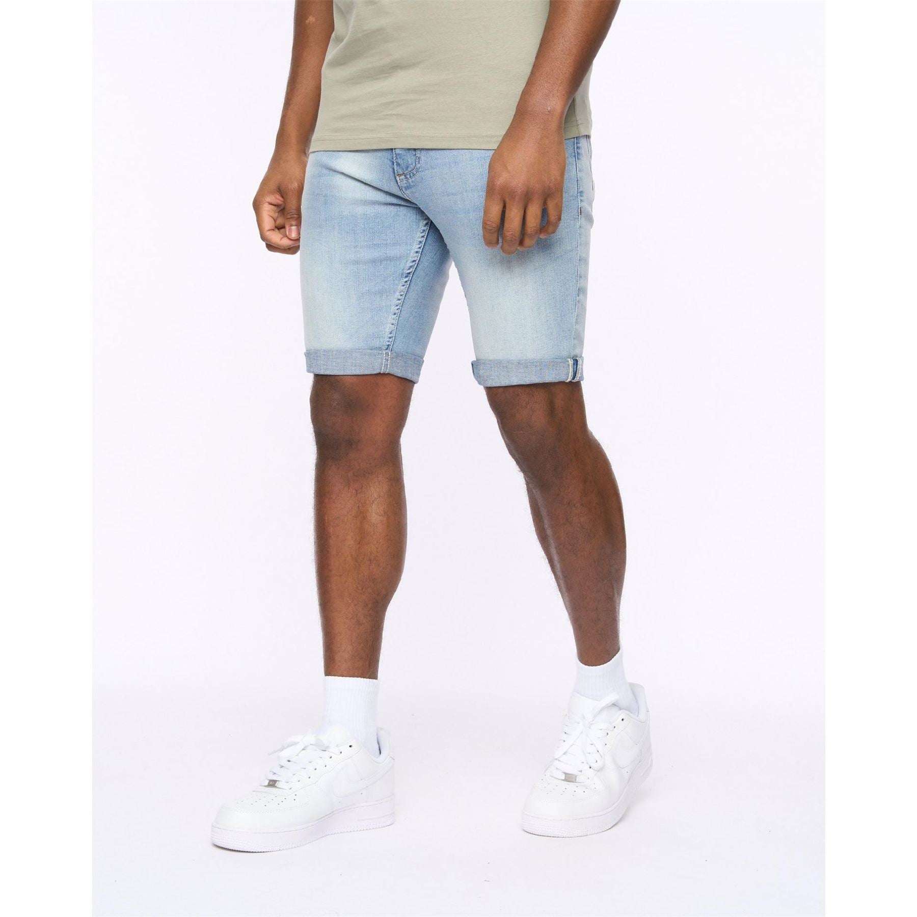 Crosshatch Tonwin Denim Shorts