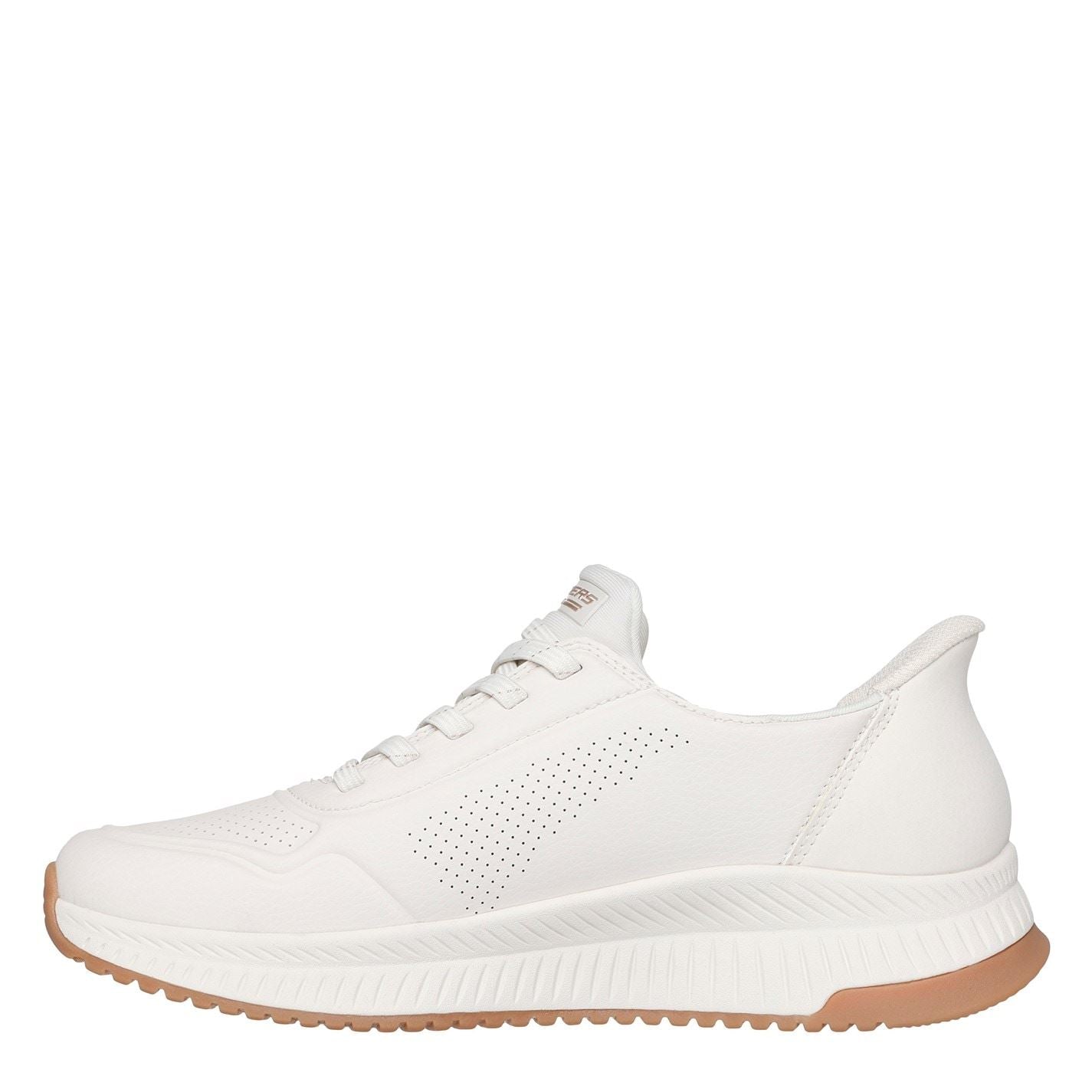 Skechers Bobs Squad 4 Slip On Trainers with Built-In Heel