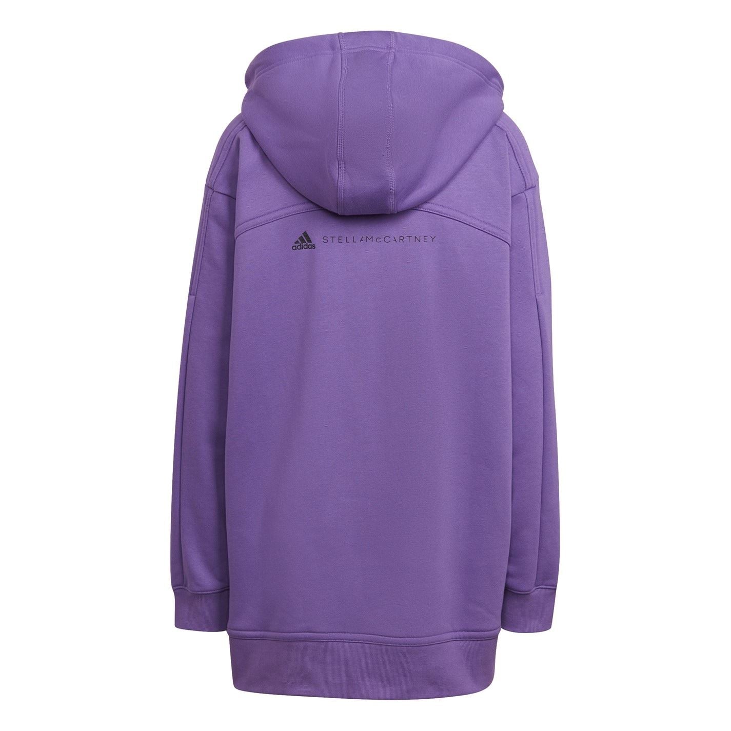 adidas Solid Patterned Hooded Drawstring Ribbed Cuff Zipped Pocket Three in One Jacket