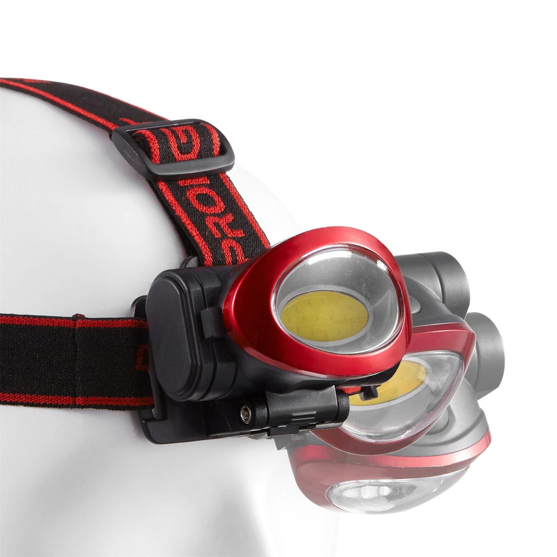 Dekton Cob Led Adjustable Head Torch