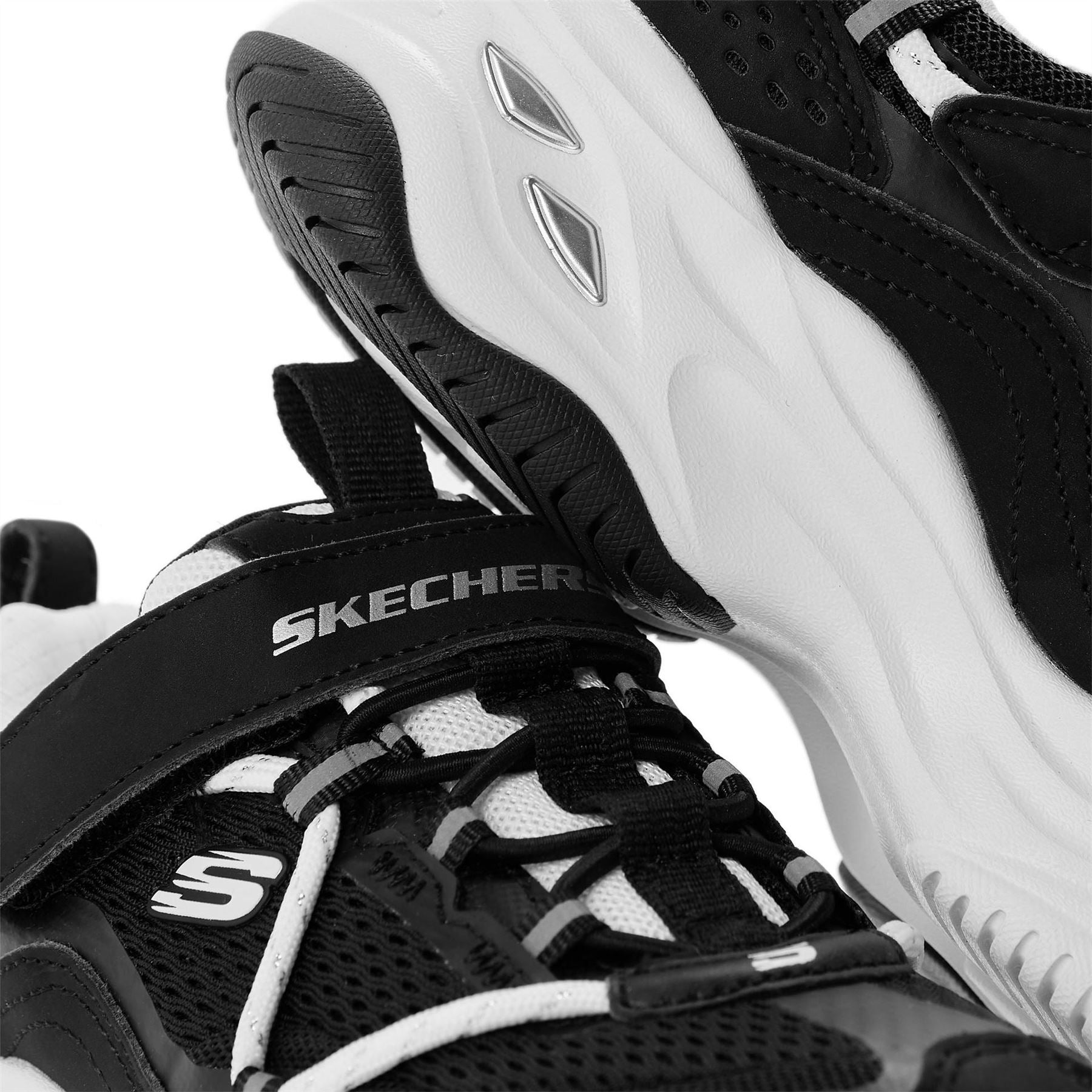 Skechers Kids Dlites4 Classic Low Top Trainers
