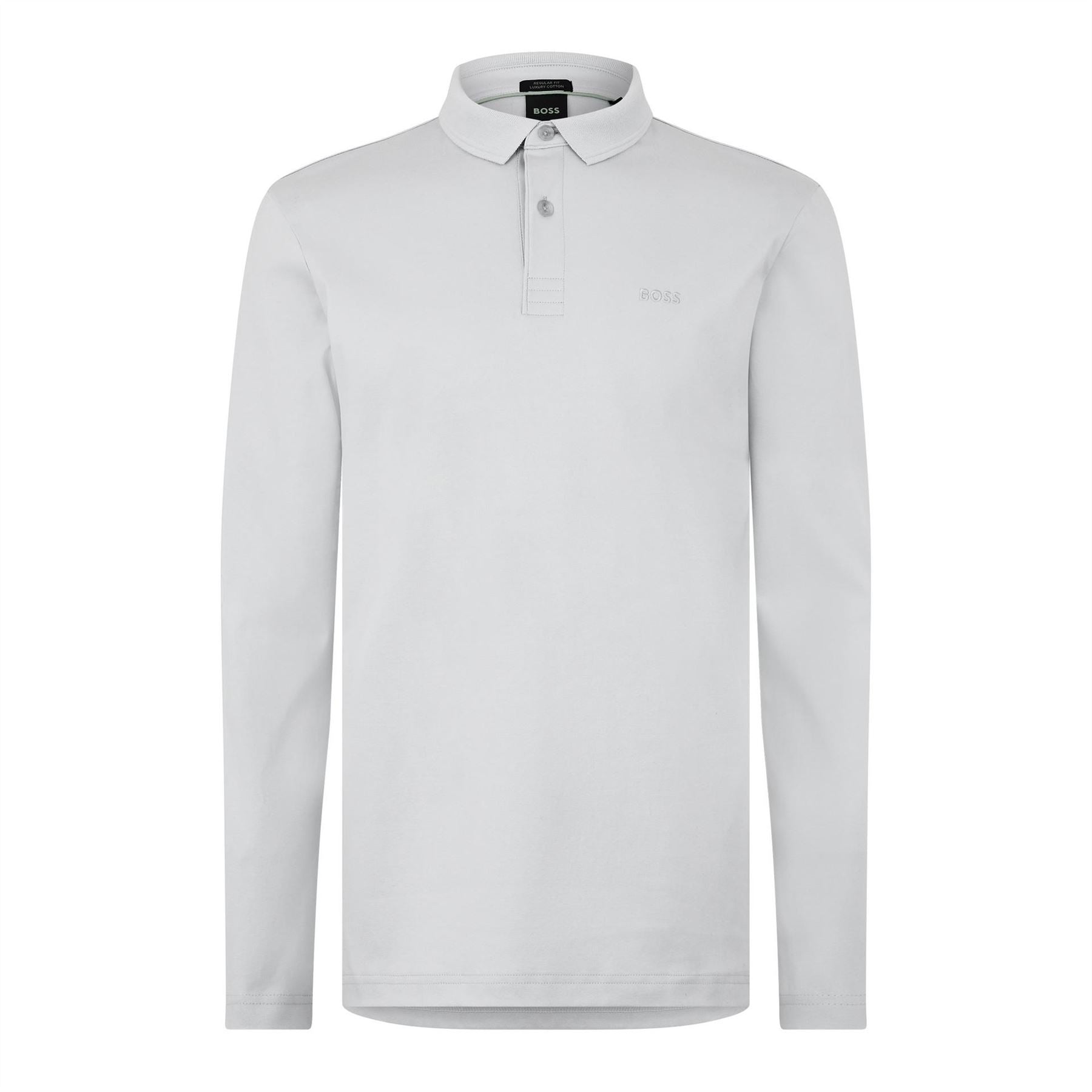 Boss Pirol Long Sleeve Polo Shirt, Timeless Design