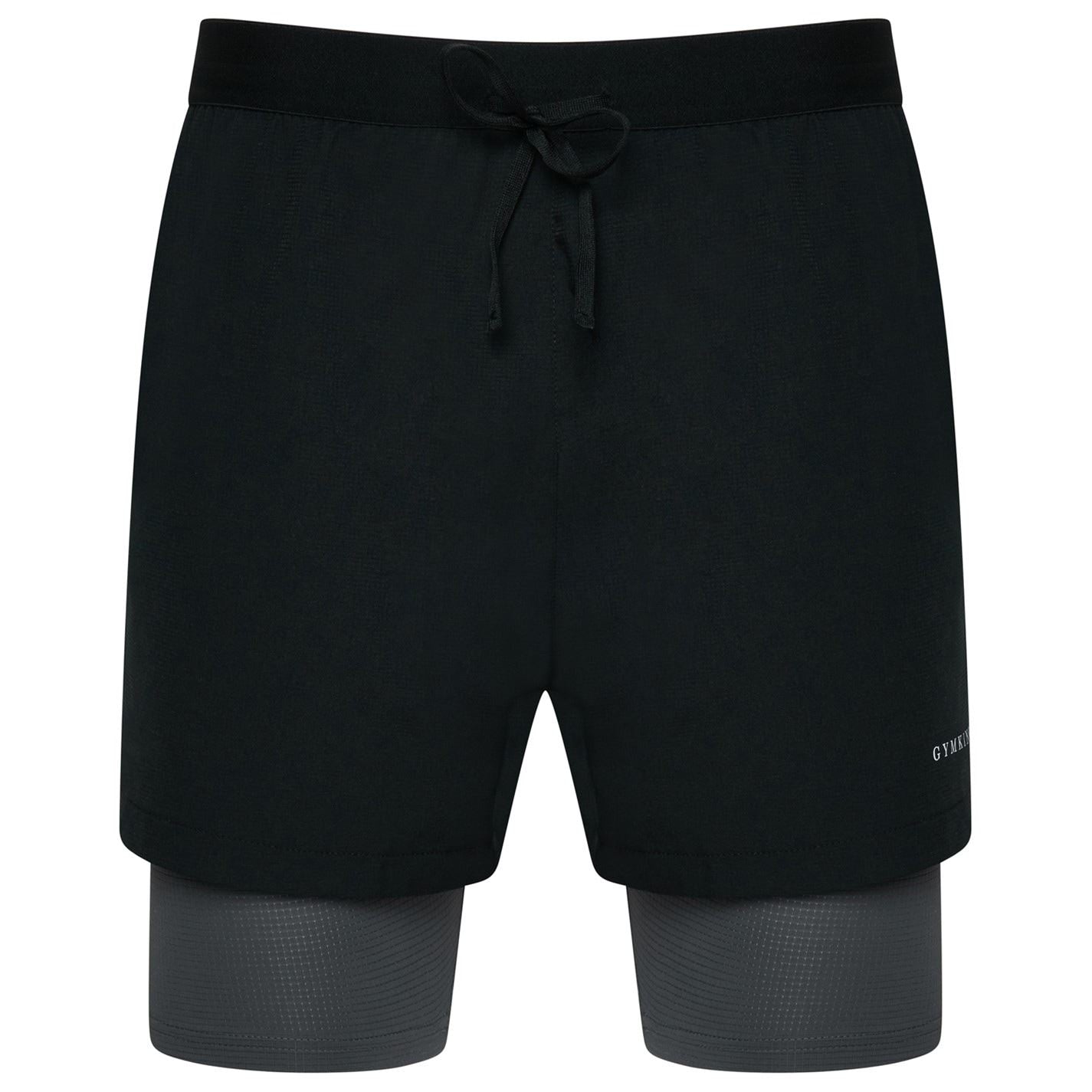 Gym King Prog 2 in 1 Slim Fit Running Shorts