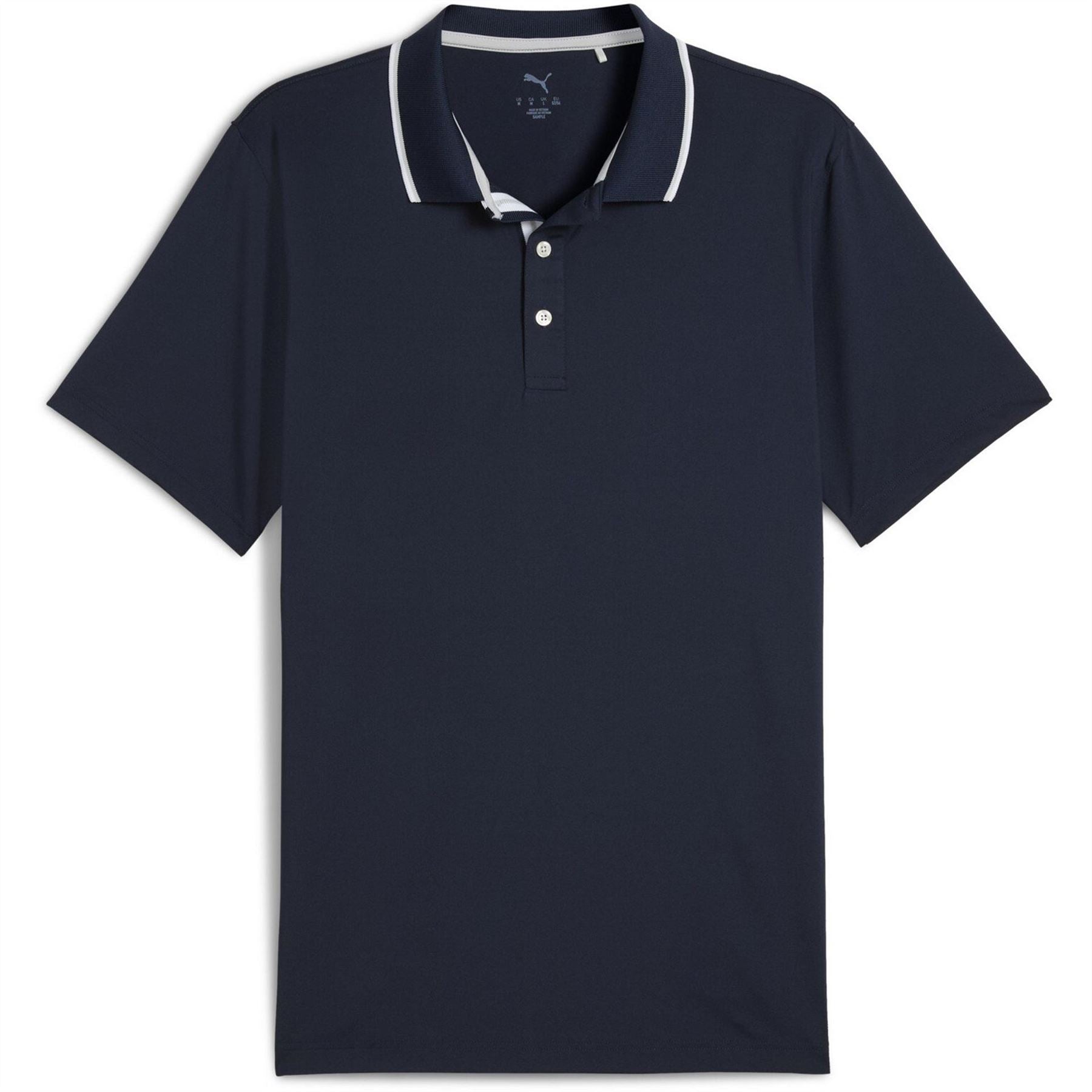 Puma Mens Mattr Elevated Solid Polo Shirt