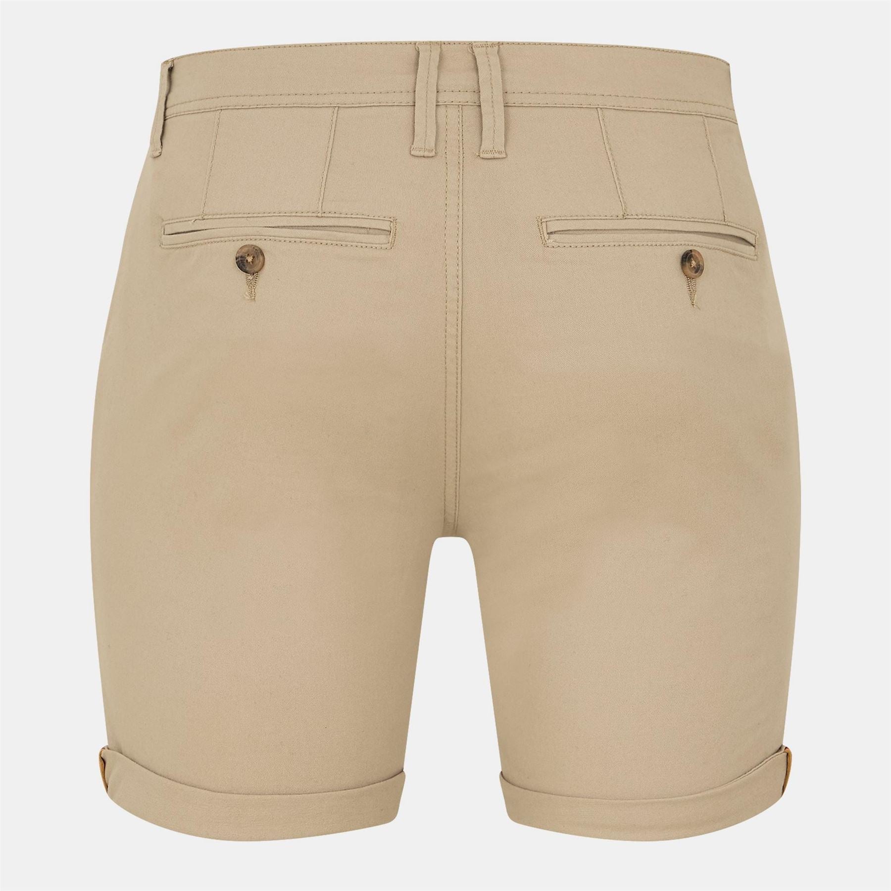 Luke Chino Shorts with Banded Hem