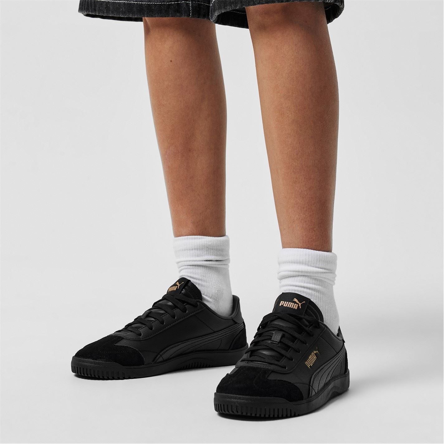 Puma Club 2.0 Low Top Flat Heel Sneakers