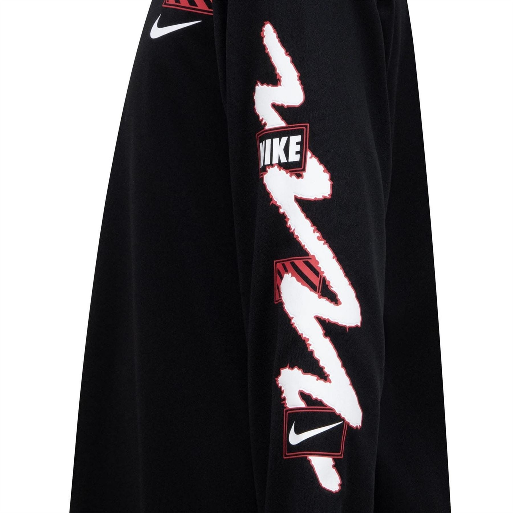 Nike Swoosh Scribble Long Sleeve T-Shirt