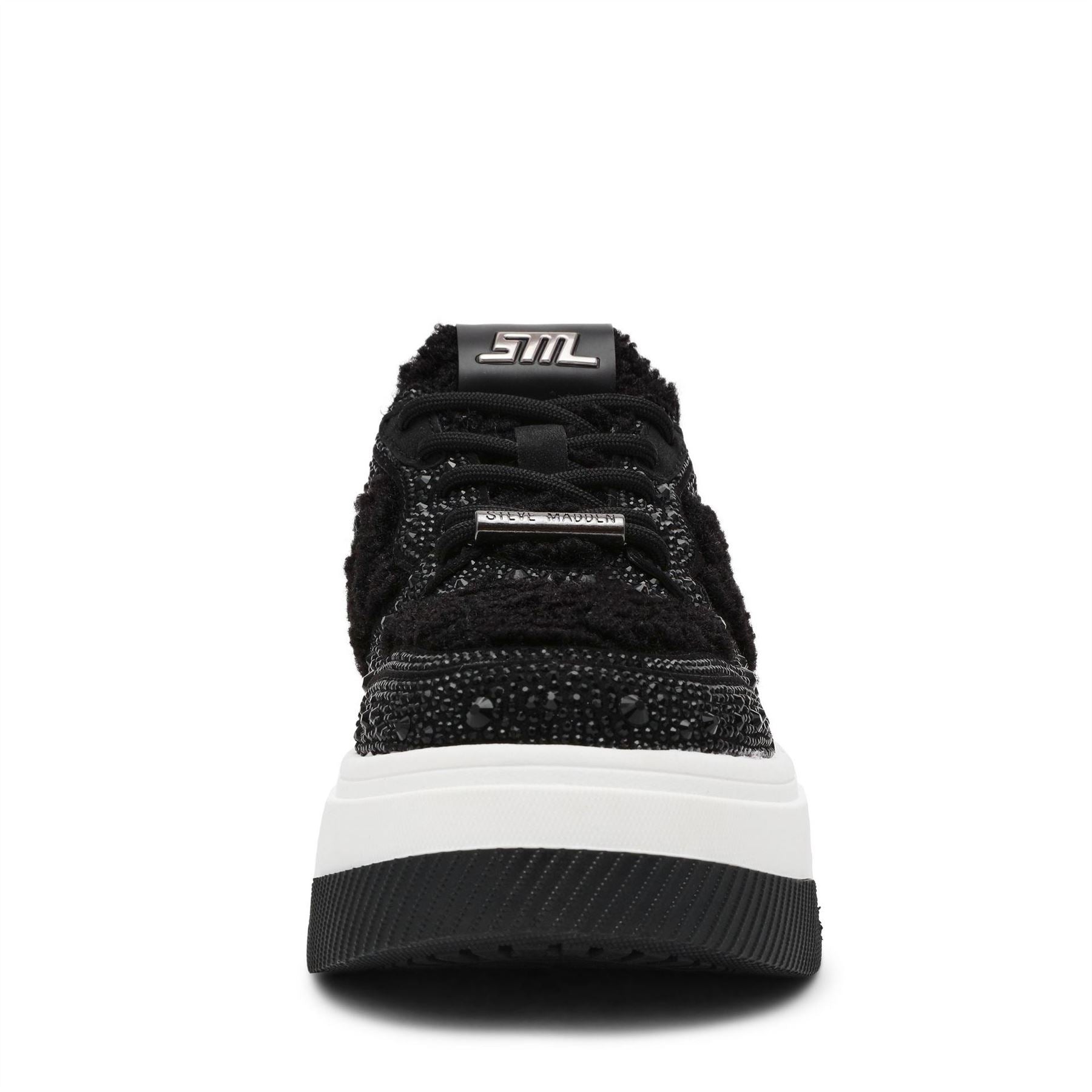 Steve Madden Dynamo RF Textured Lace-Up Platform Sneakers