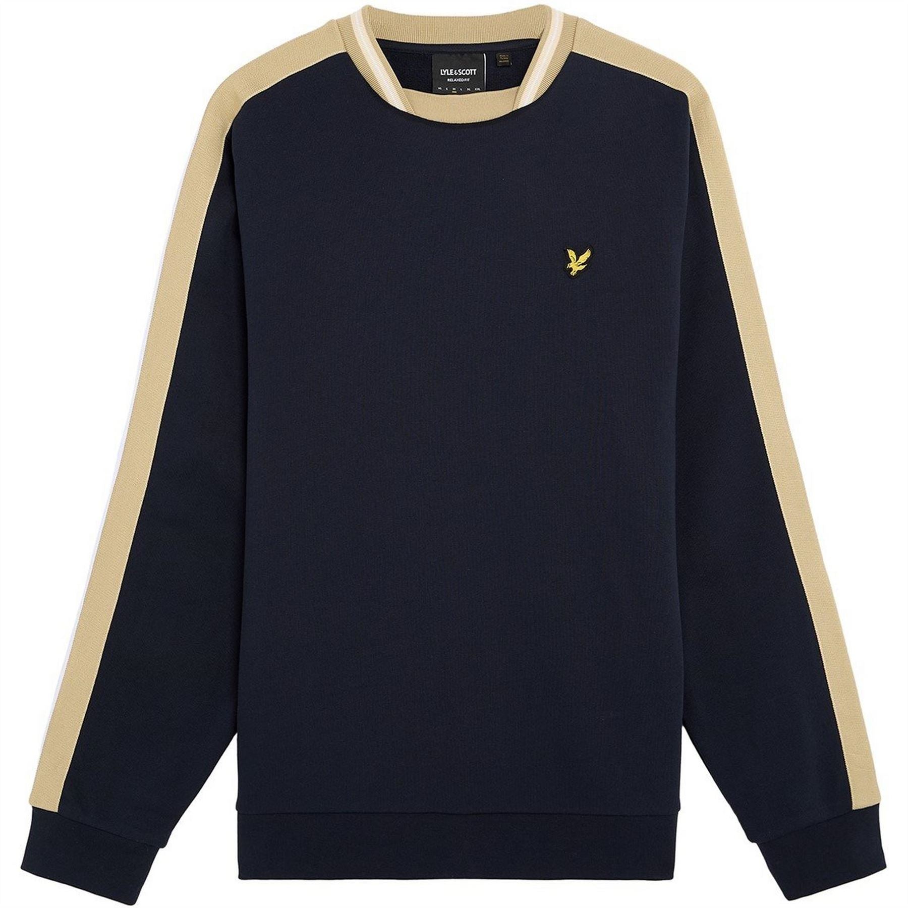 Lyle and Scott Taped Crew Sweatshirt