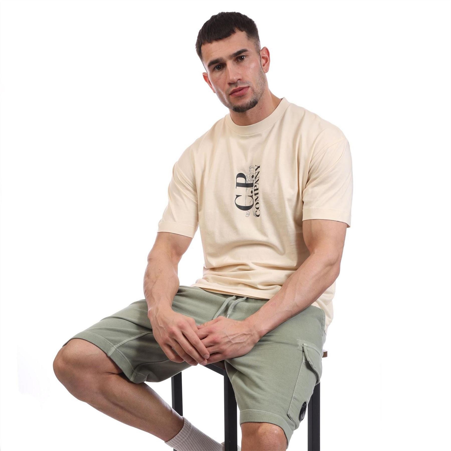 CP Company 1 Jersey Logo T-Shirt