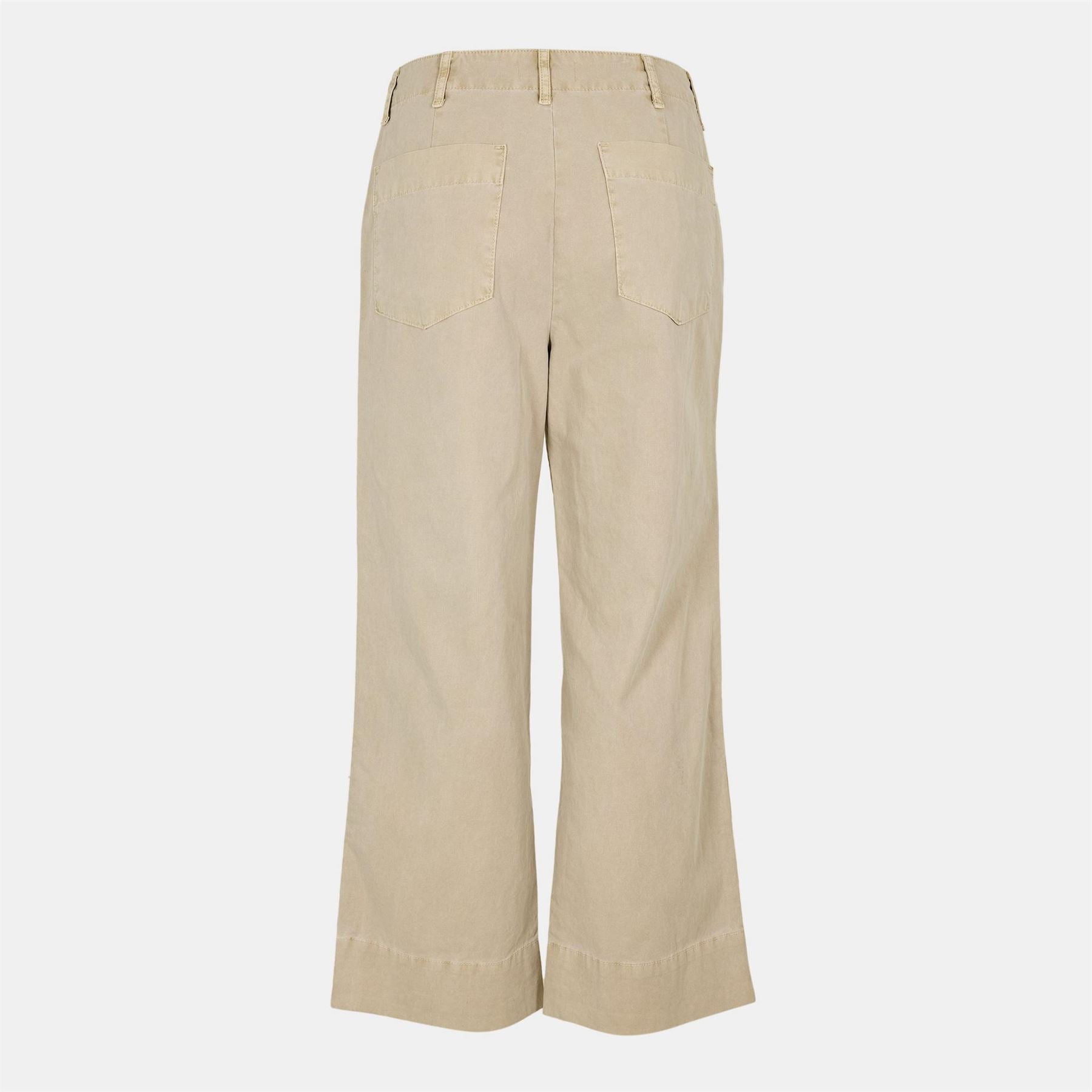 Velvet by Graham and Spencer Solid Patterned Wide Leg Roll Up Cuff Pants