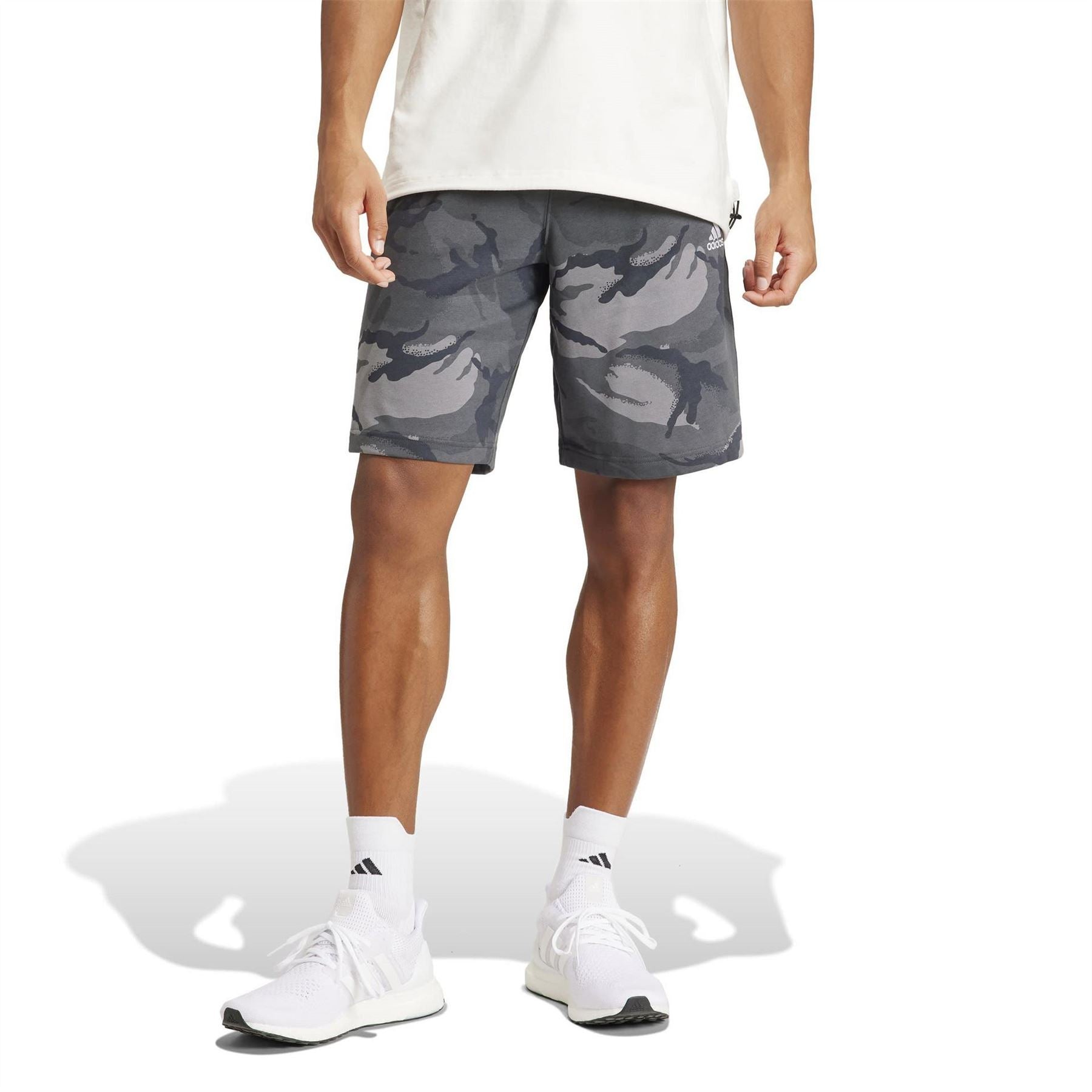 adidas Mens M Bl Camo Shorts Jogger Shorts
