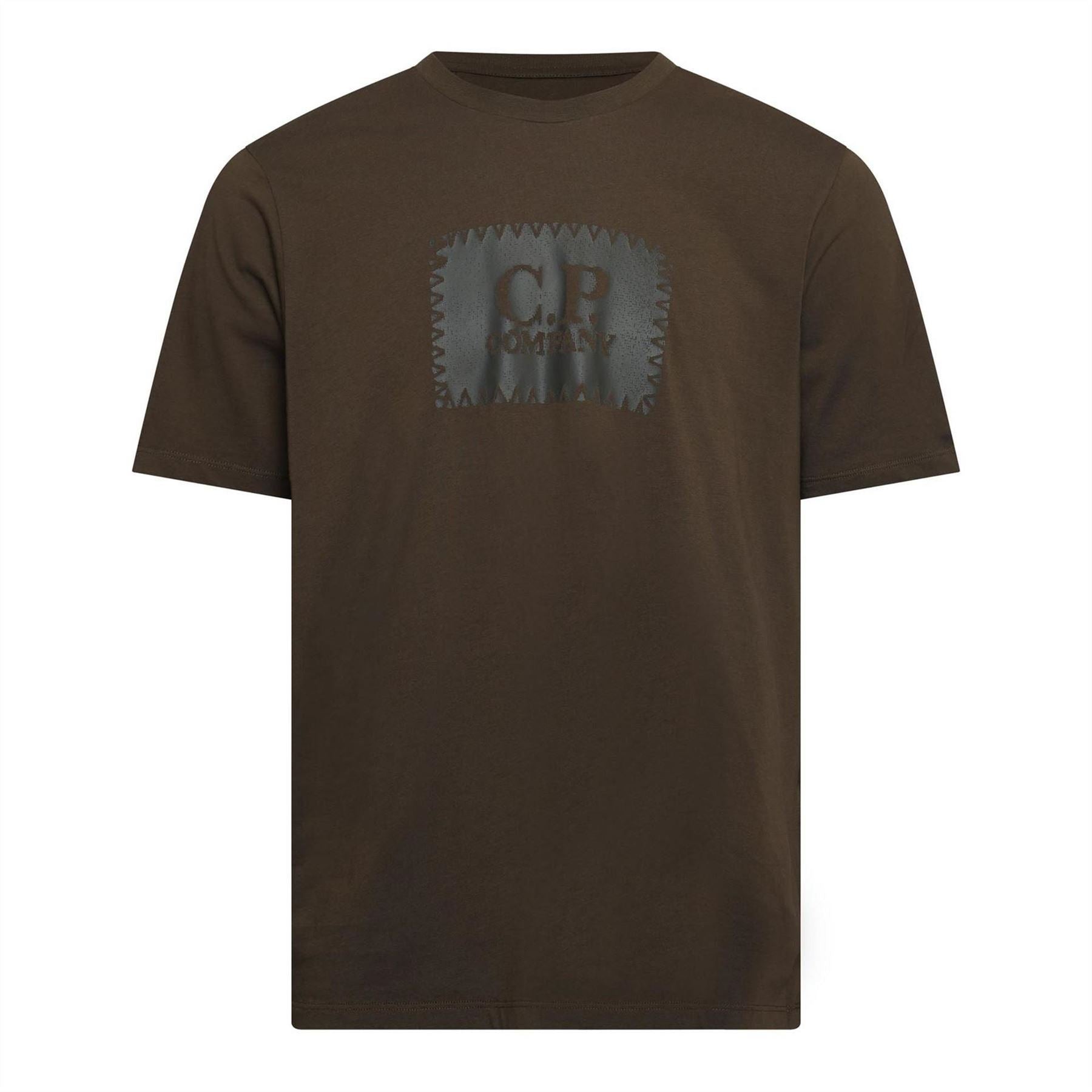 CP Company 1 Jersey Logo Label T-Shirt