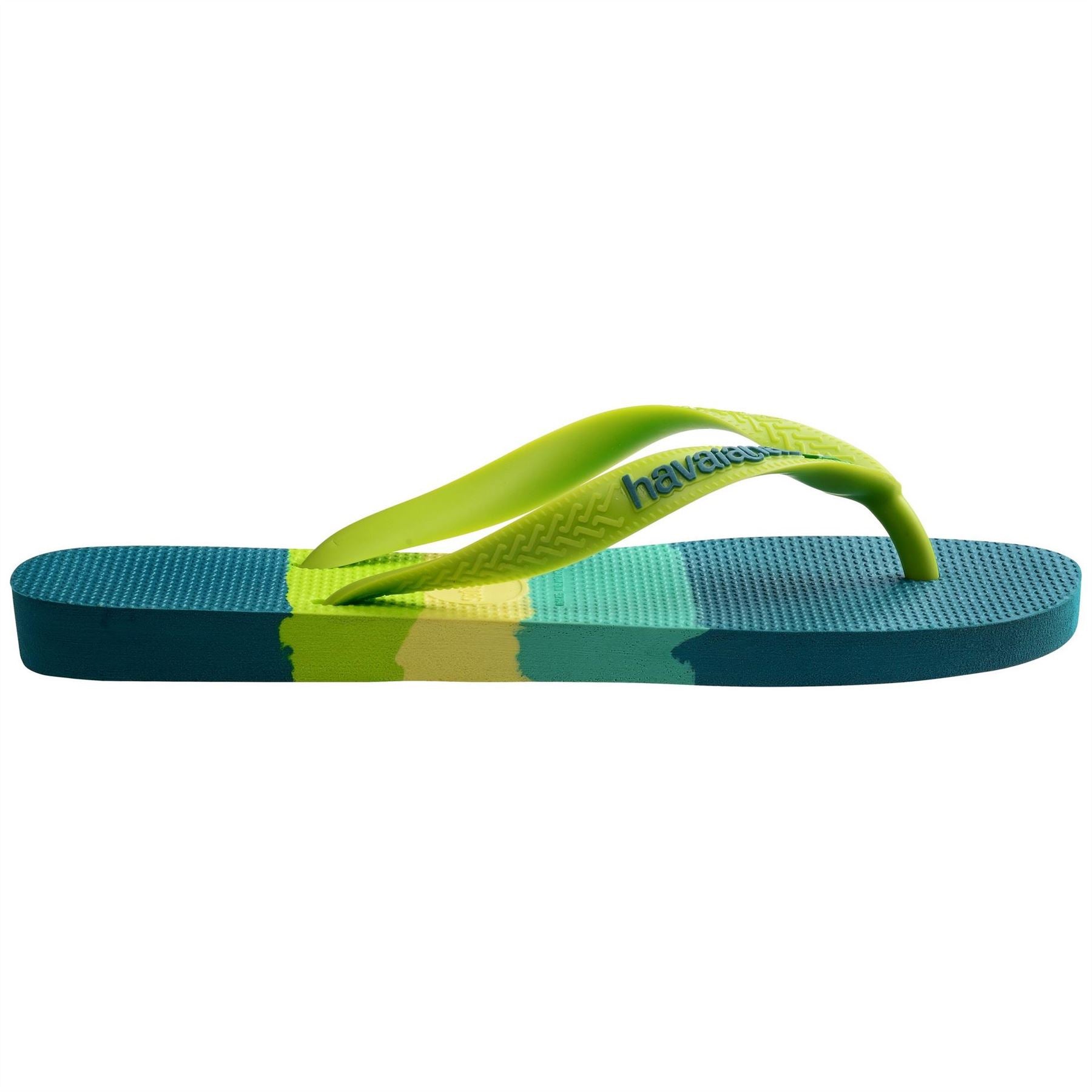 Havaianas Mens Hav. Brasil Tech Green 43 44 Flip Flops