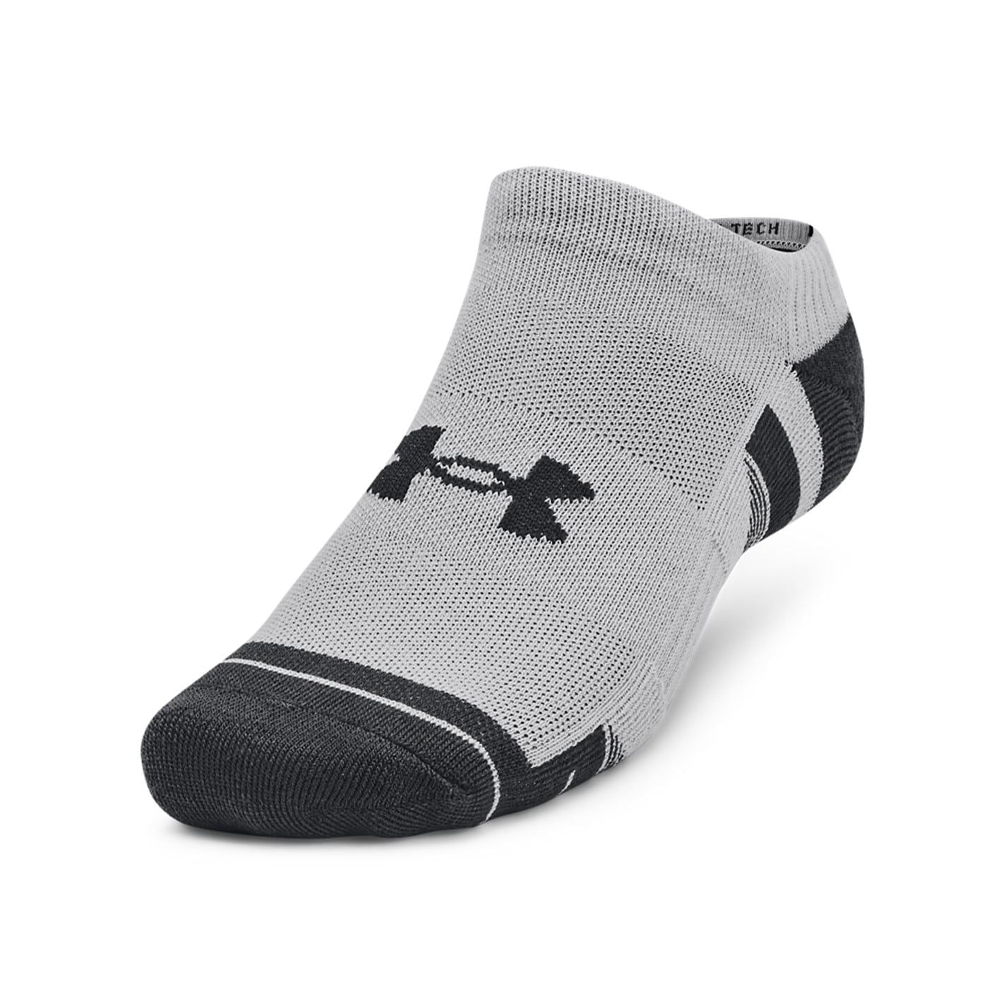 Under Armour Armour Ua Performance Tech 3 Pack No Show Socks Unisex