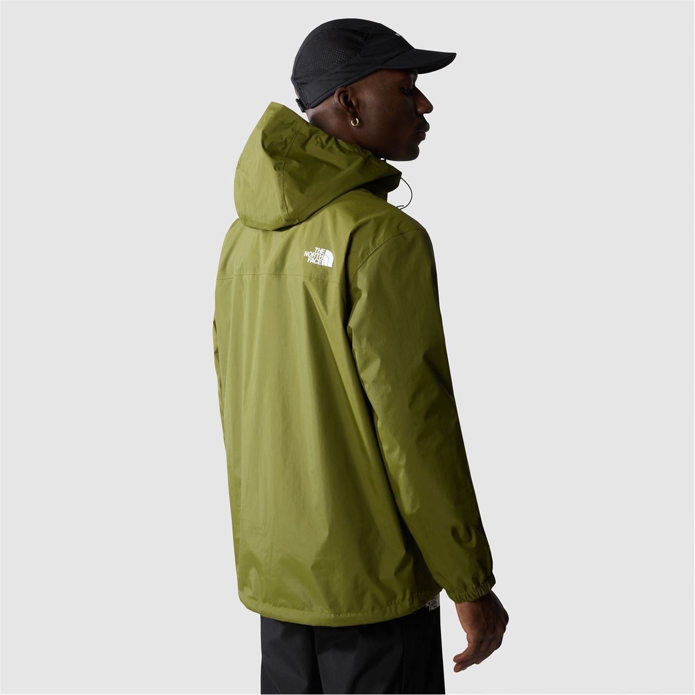 The North Face Antora Solid Patterned Hooded Rain Jacket
