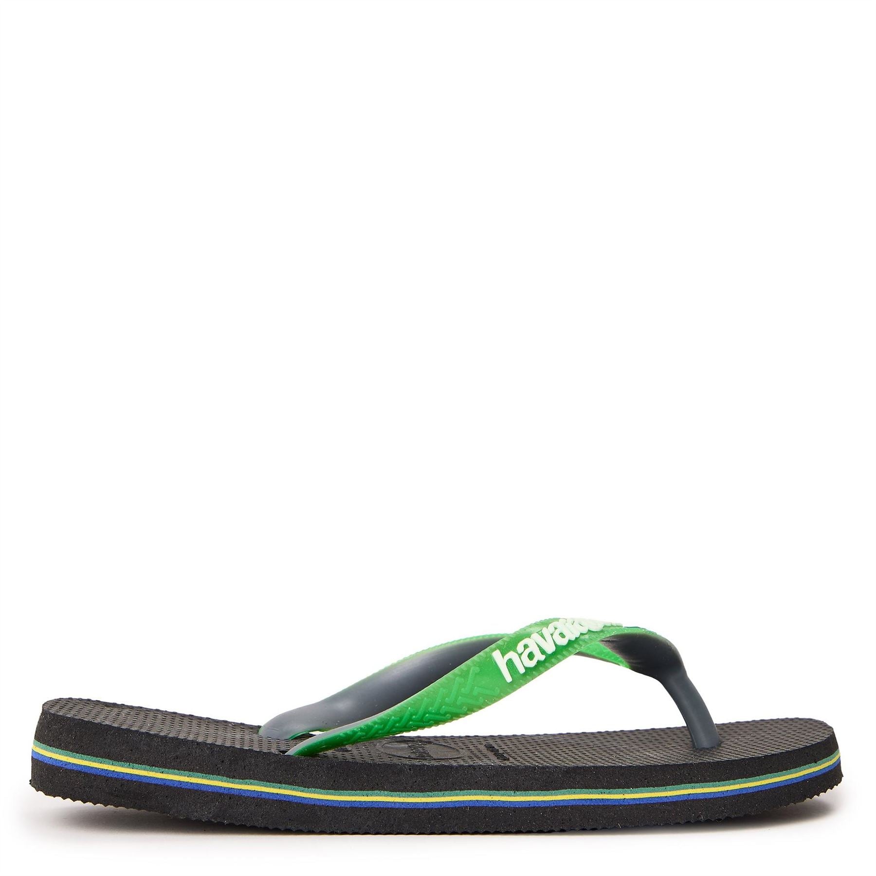 Havaianas Hav. Brasil Mix Leaf Green Marine B Flip Flops Womens